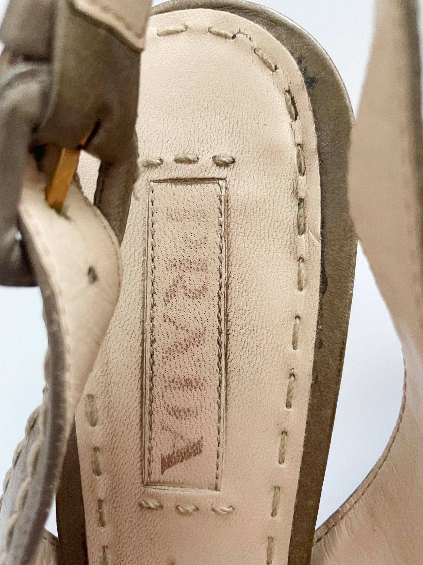 Prada Grey Sandals UK 6 image 4