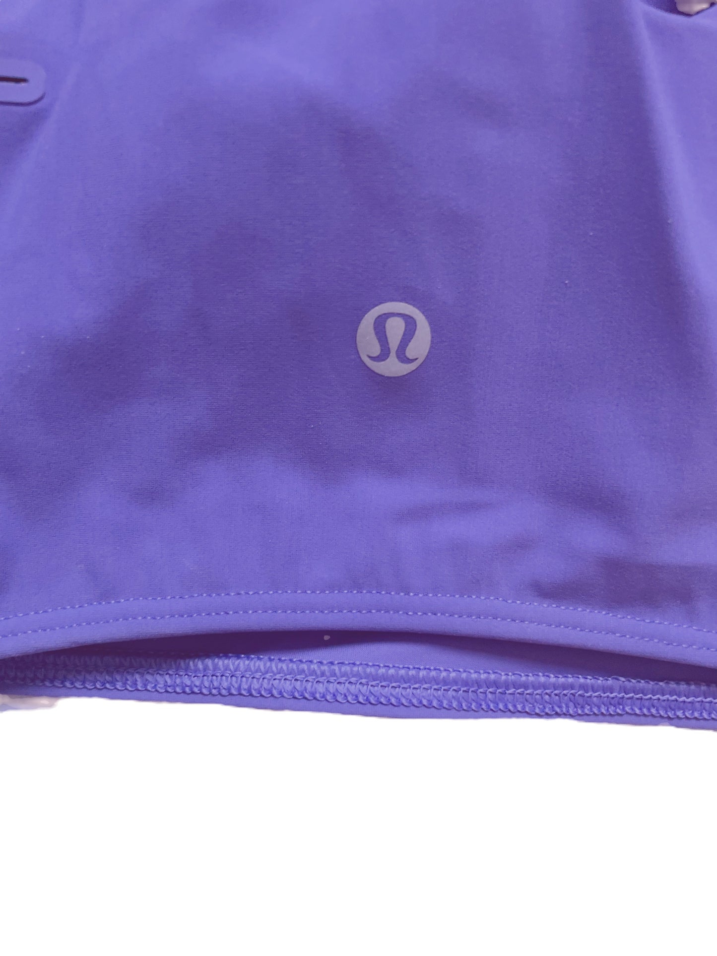 Lululemon Purple Cropped Sports Top UK 10 image 2