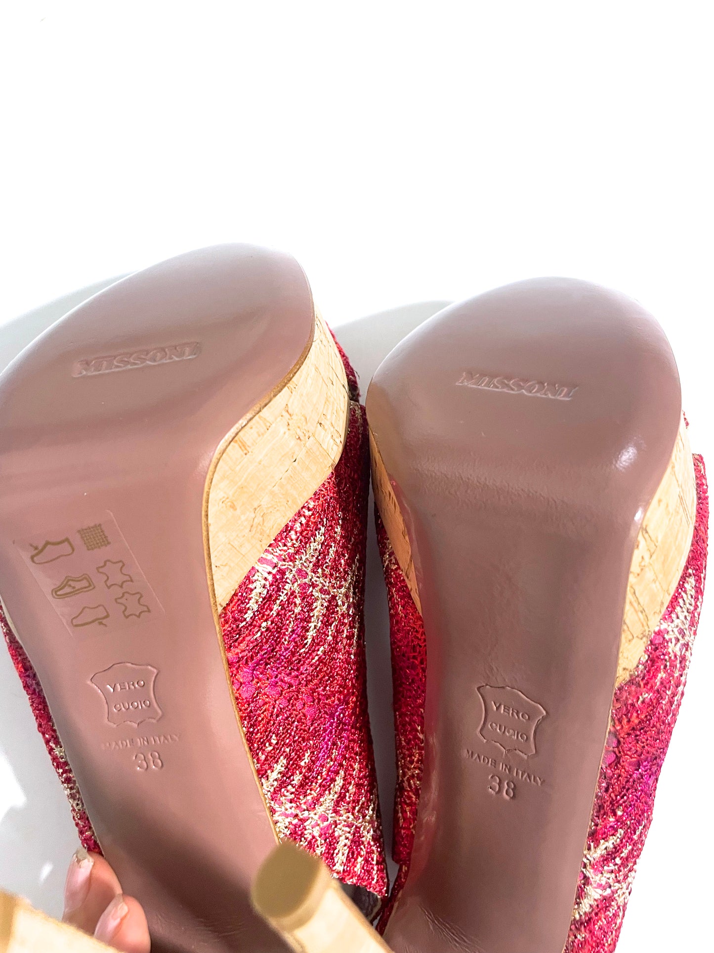 Missoni Red Sandals UK 5 image 4