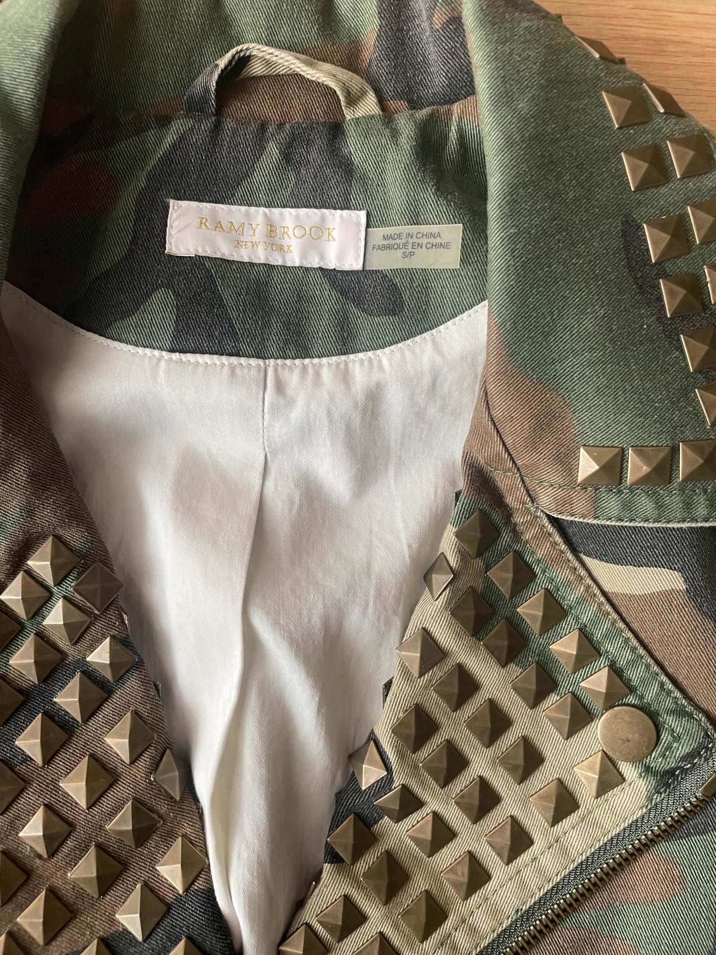 Ramy Brook Studded Army Coat S image 2