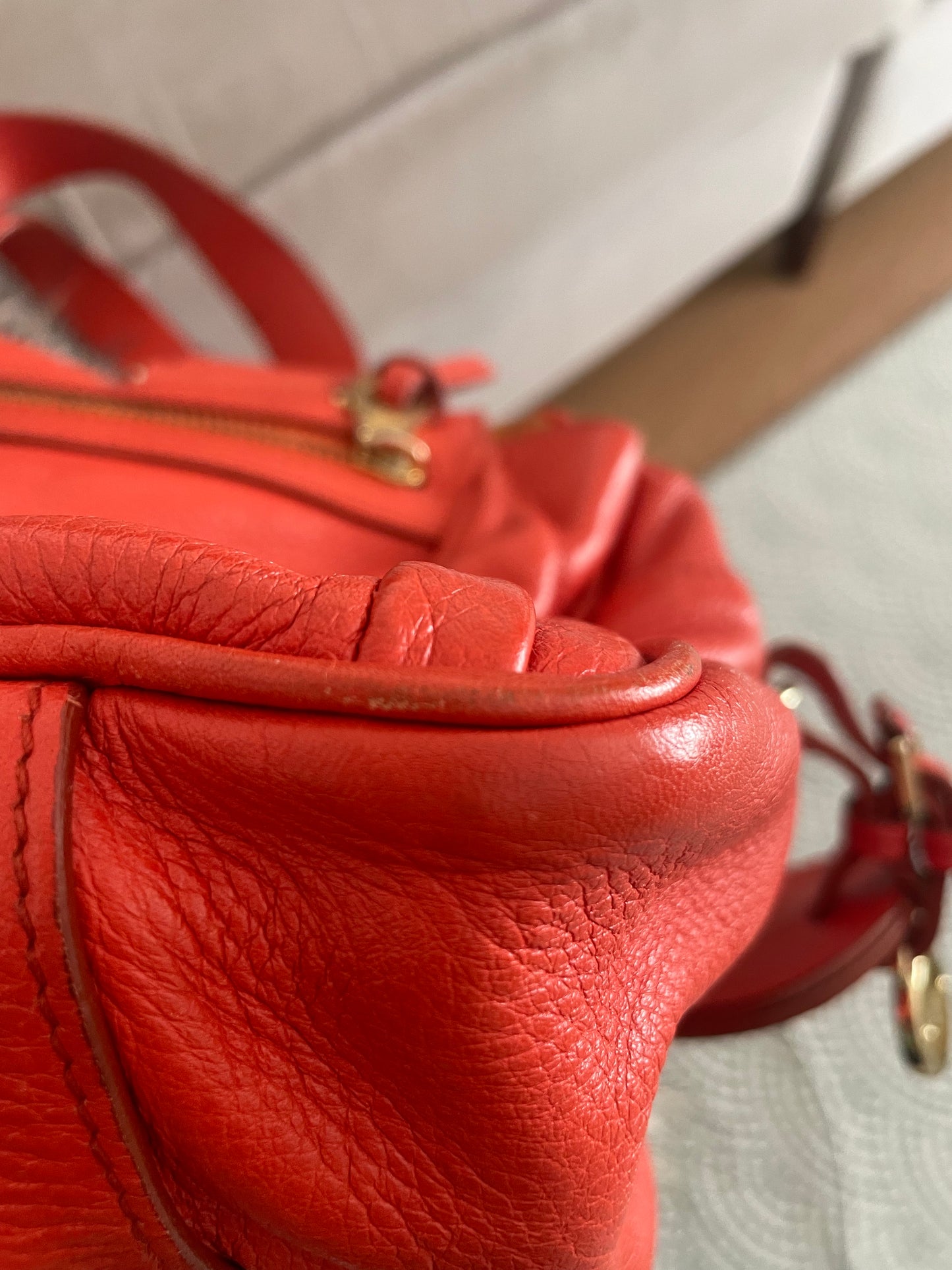 Mulberry Mabel Red Leather Bag image 8
