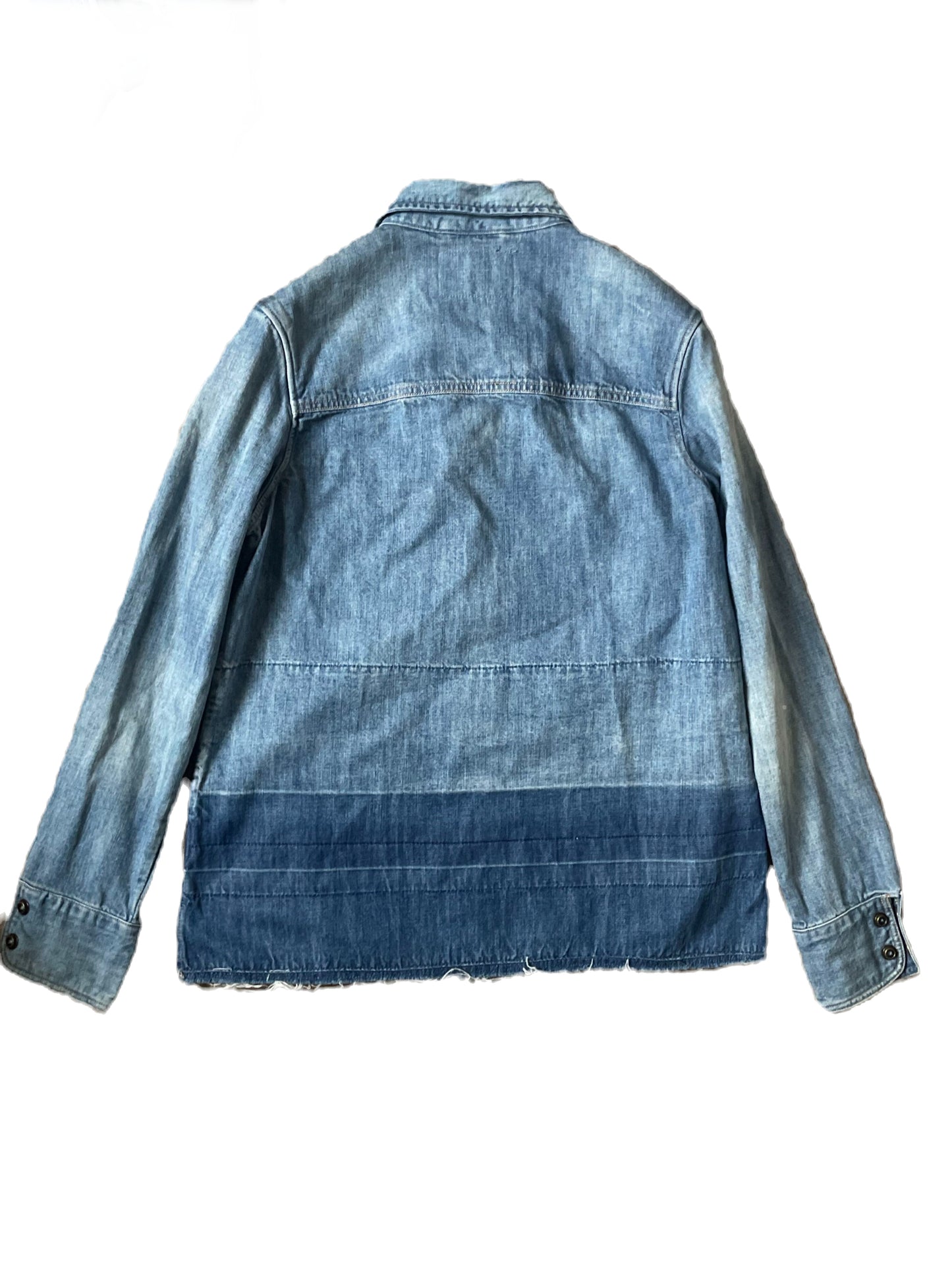 All Saints Denim Shacket UK 10 image 2