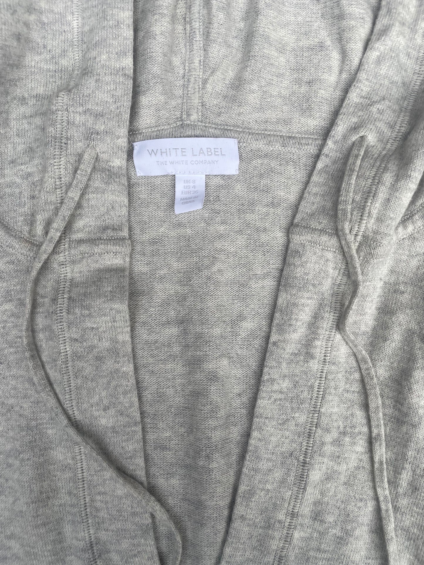 White Label White Company Grey Hoodie UK 8 image 2