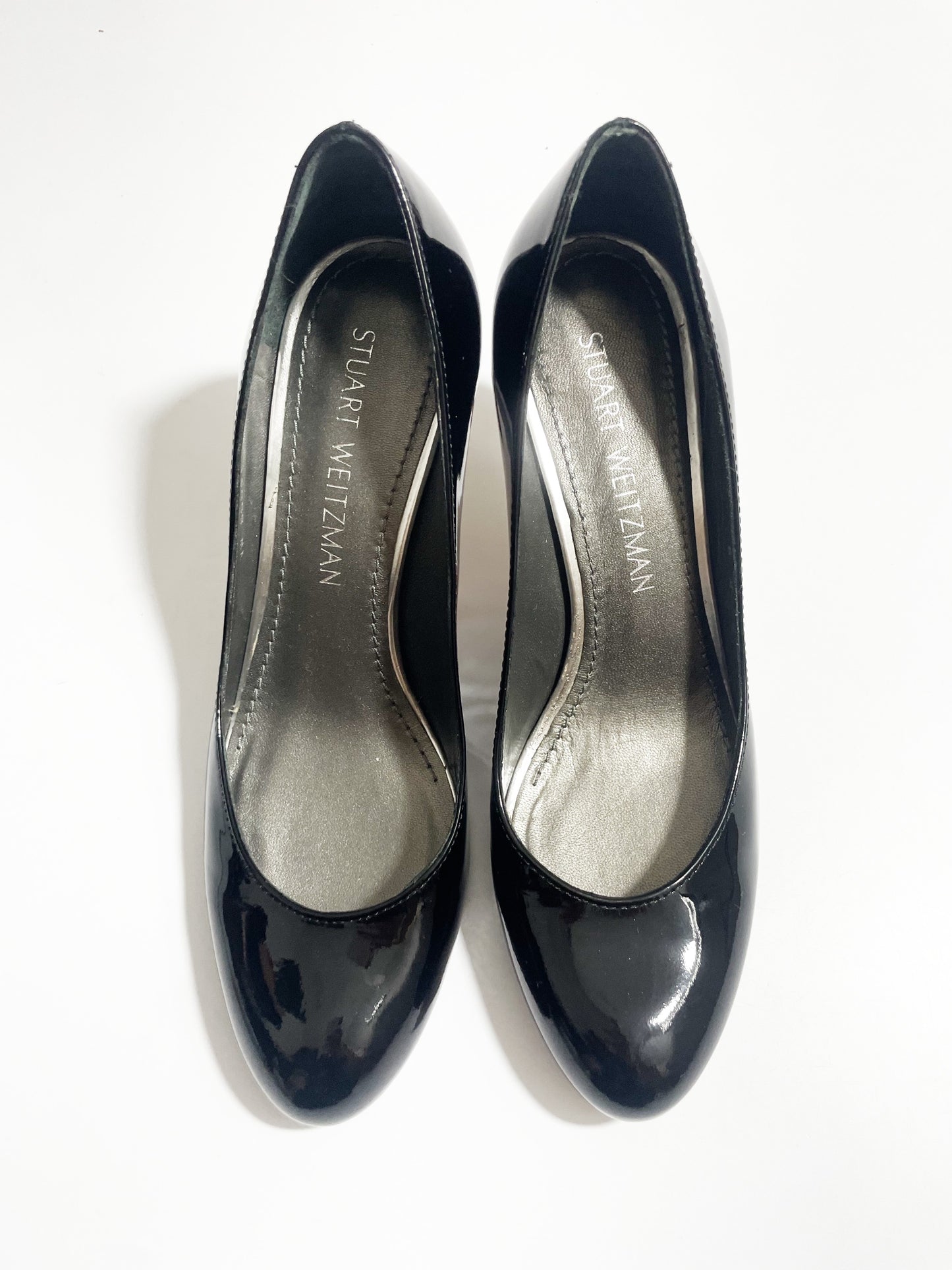 Stuart Weitzman Black Patent Pumps UK 3.5 image 0