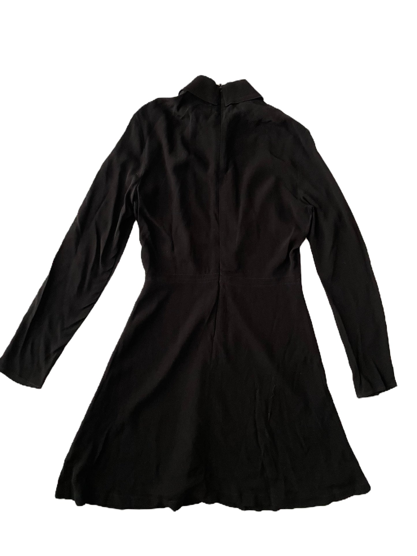Sandro Black Crepe Dress S image 1