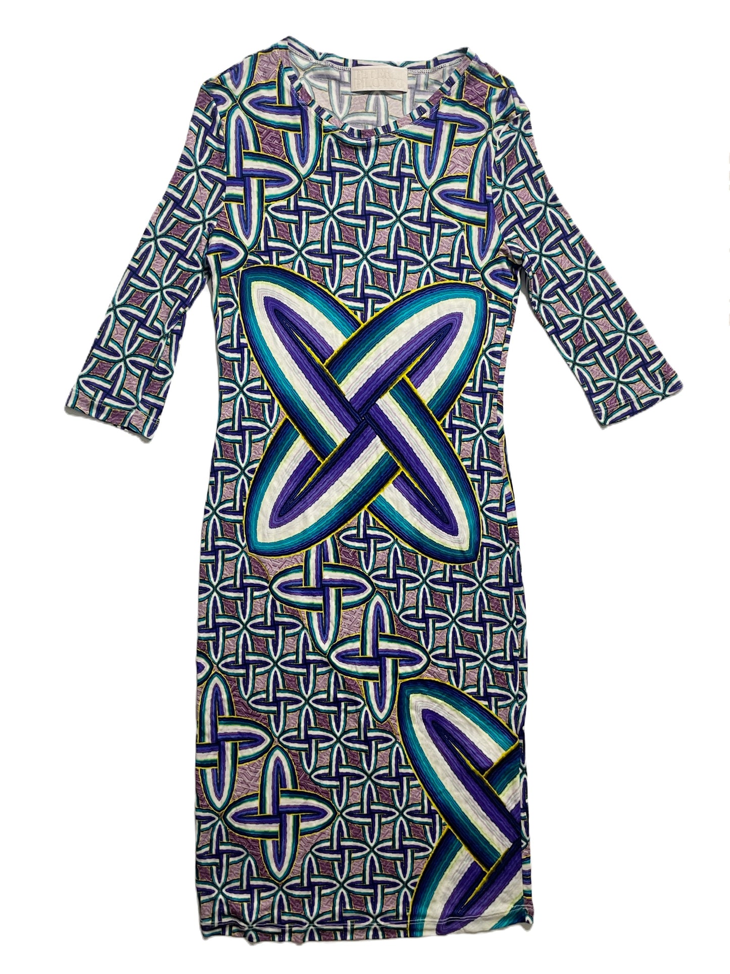 Peter Pilotti Print Dress UK 10 image 0