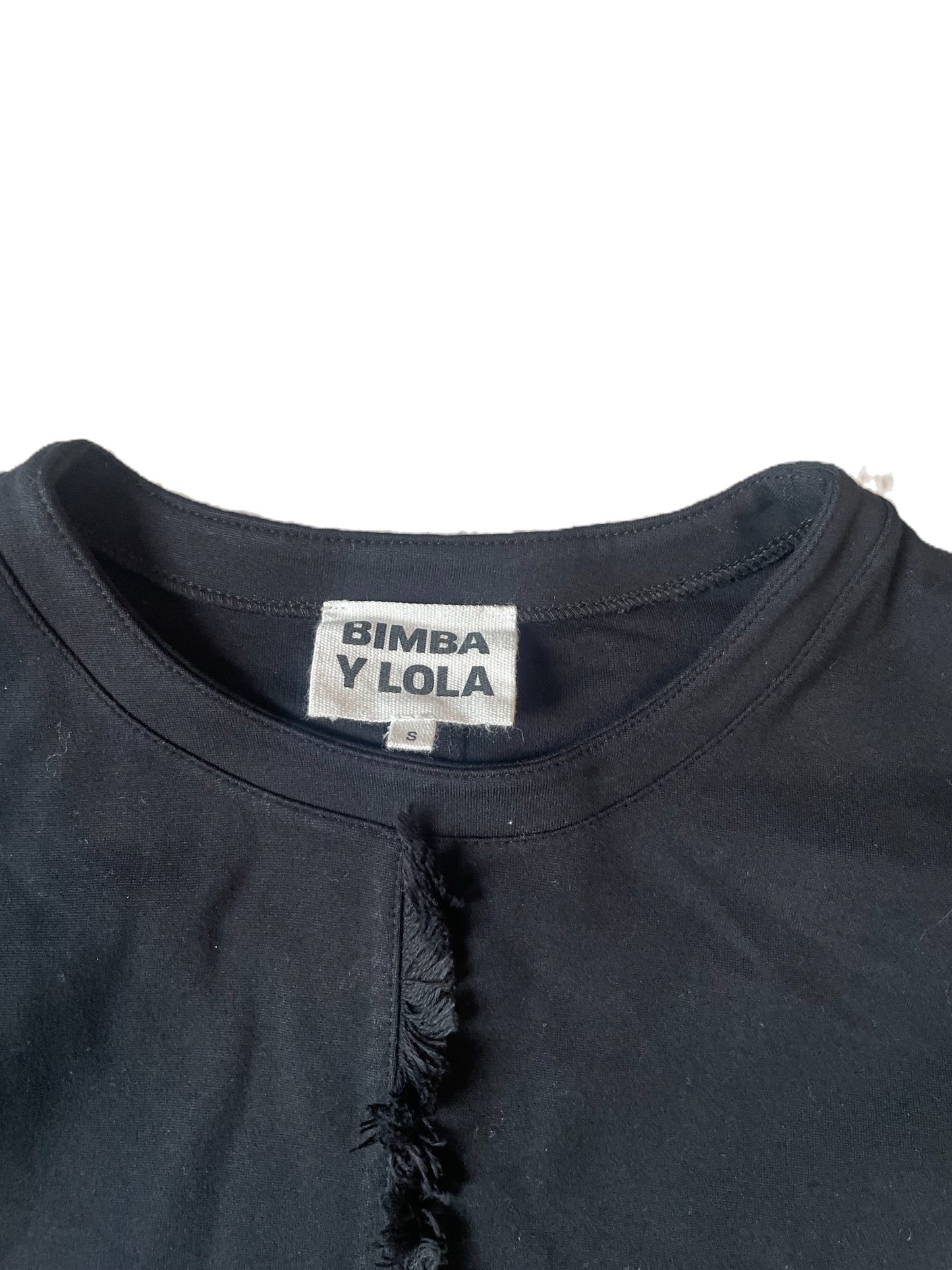 Bimba Y Lola Black Fray Jumper S image 2