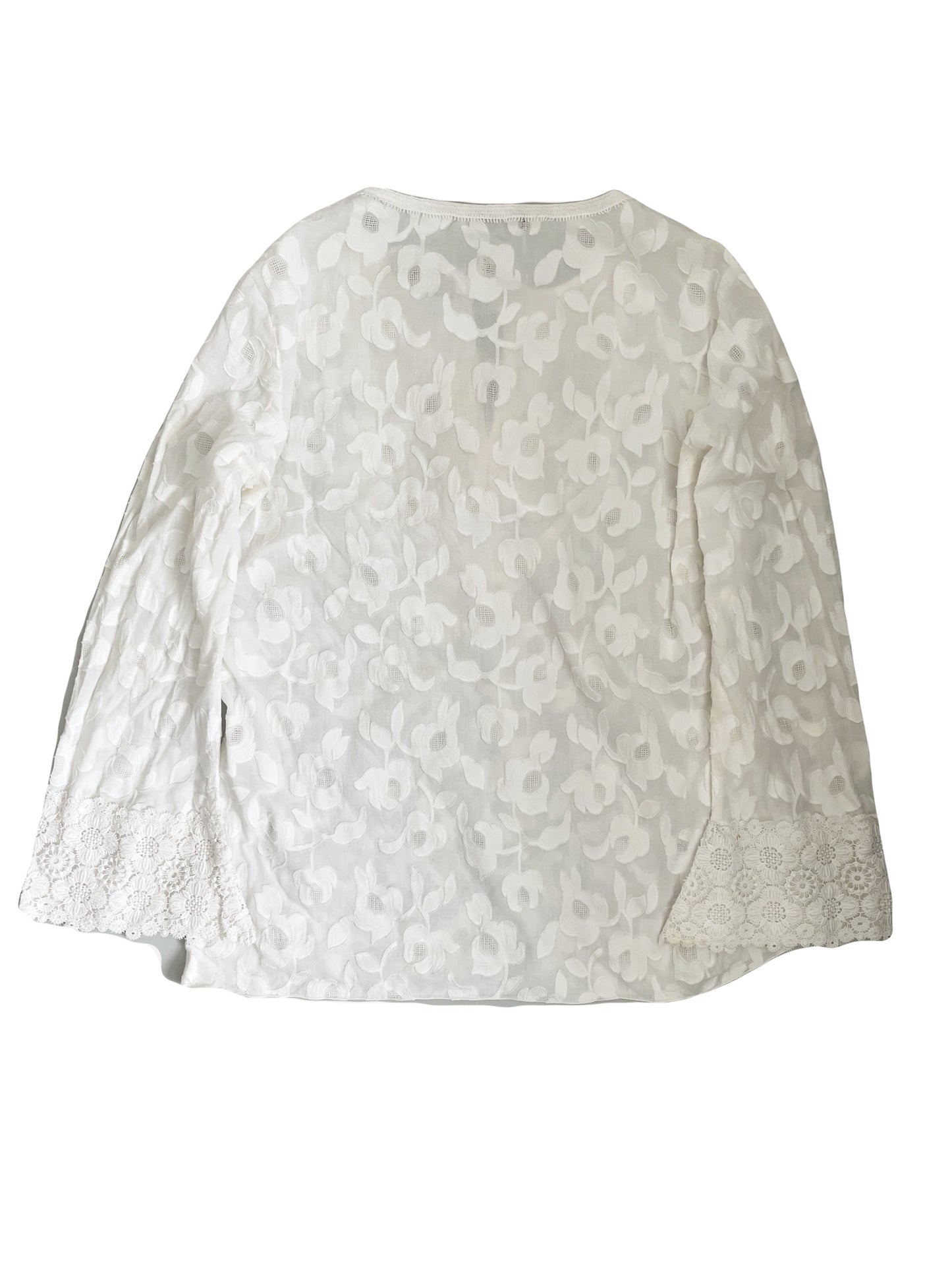 Andrew GN Cotton Blouse UK 14 image 1
