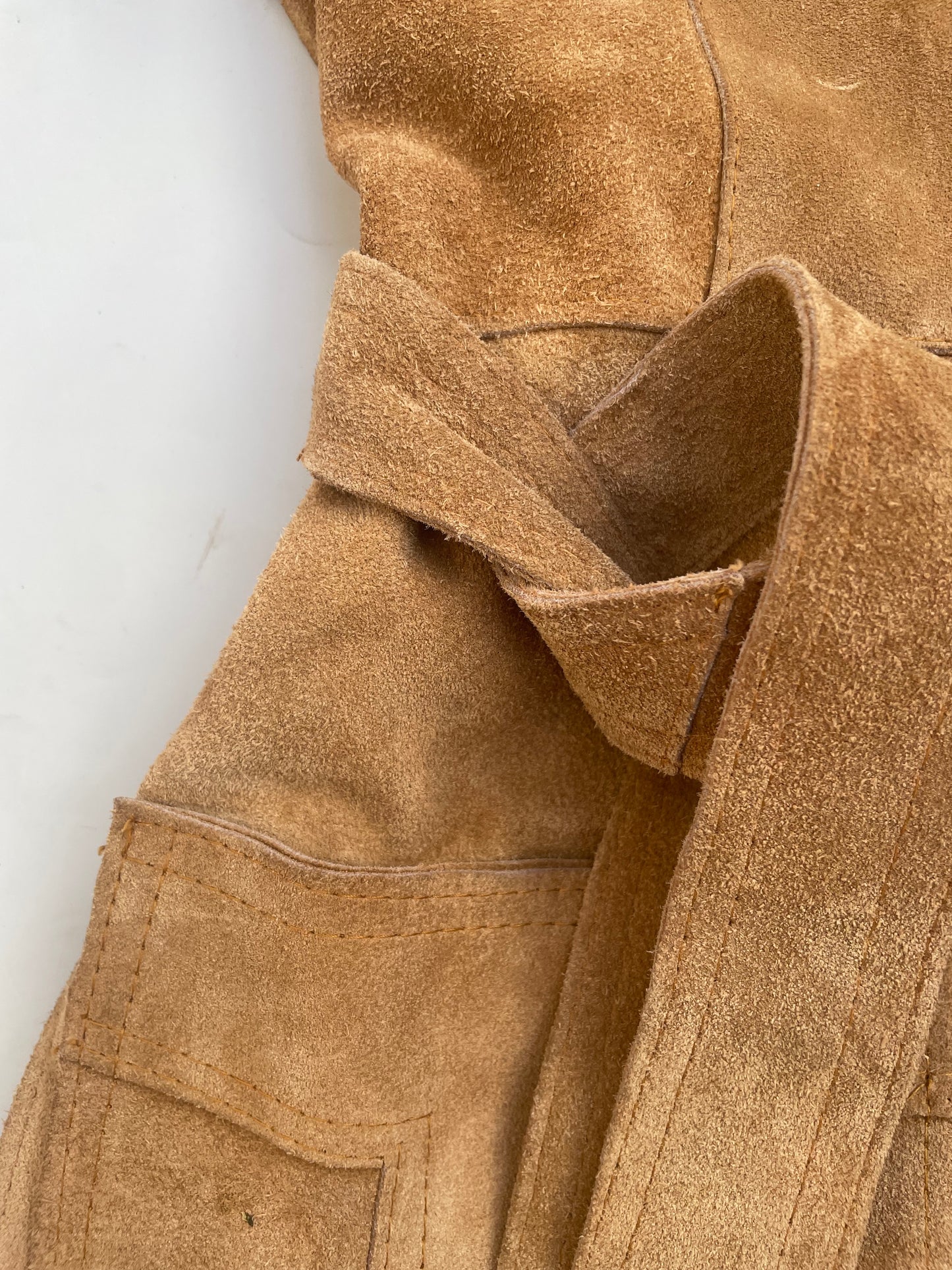 Vintage Suede Coat Dress XS/S image 7