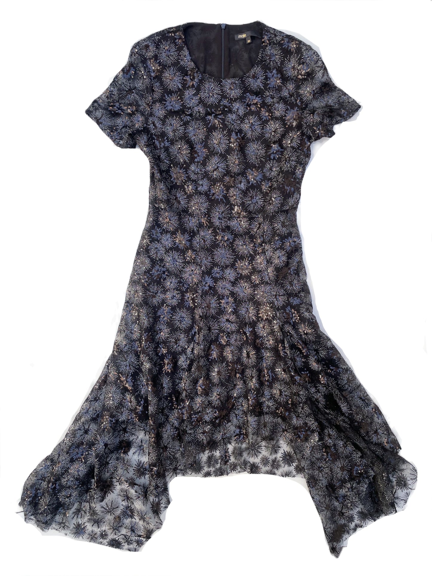 Maje Sequin Dress UK 10 image 0