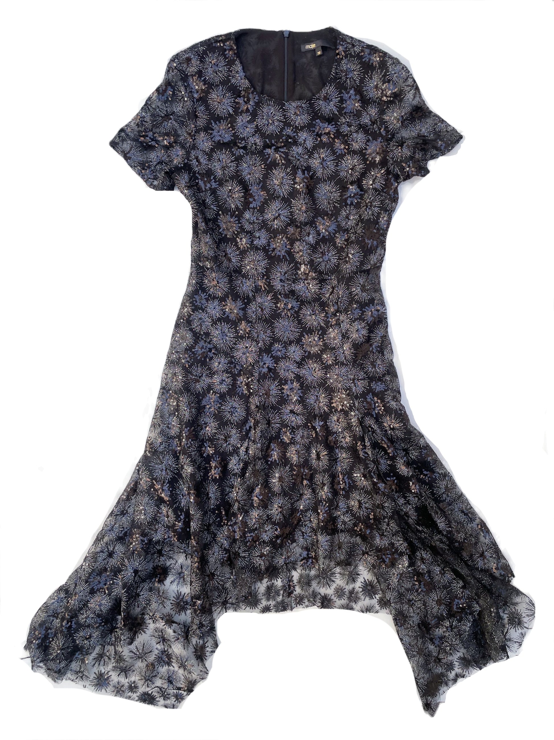 Maje Sequin Dress UK 10 image 0