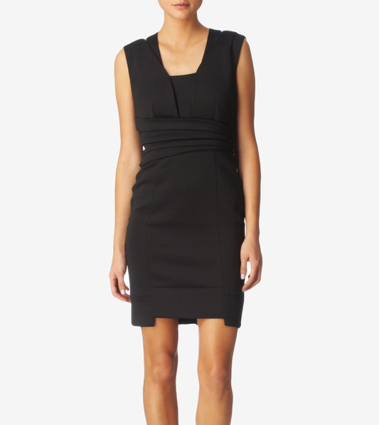 Reiss Black Tali Dress UK 6 image 0