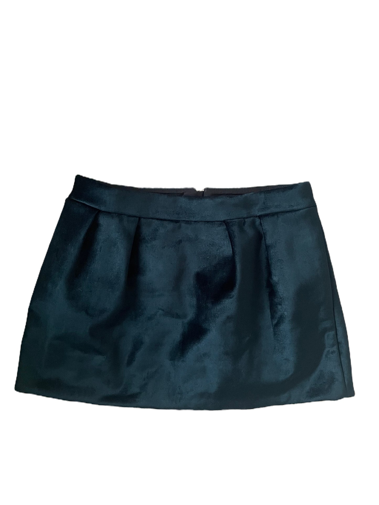 COS Blue Velvet Skirt UK 6 image 0