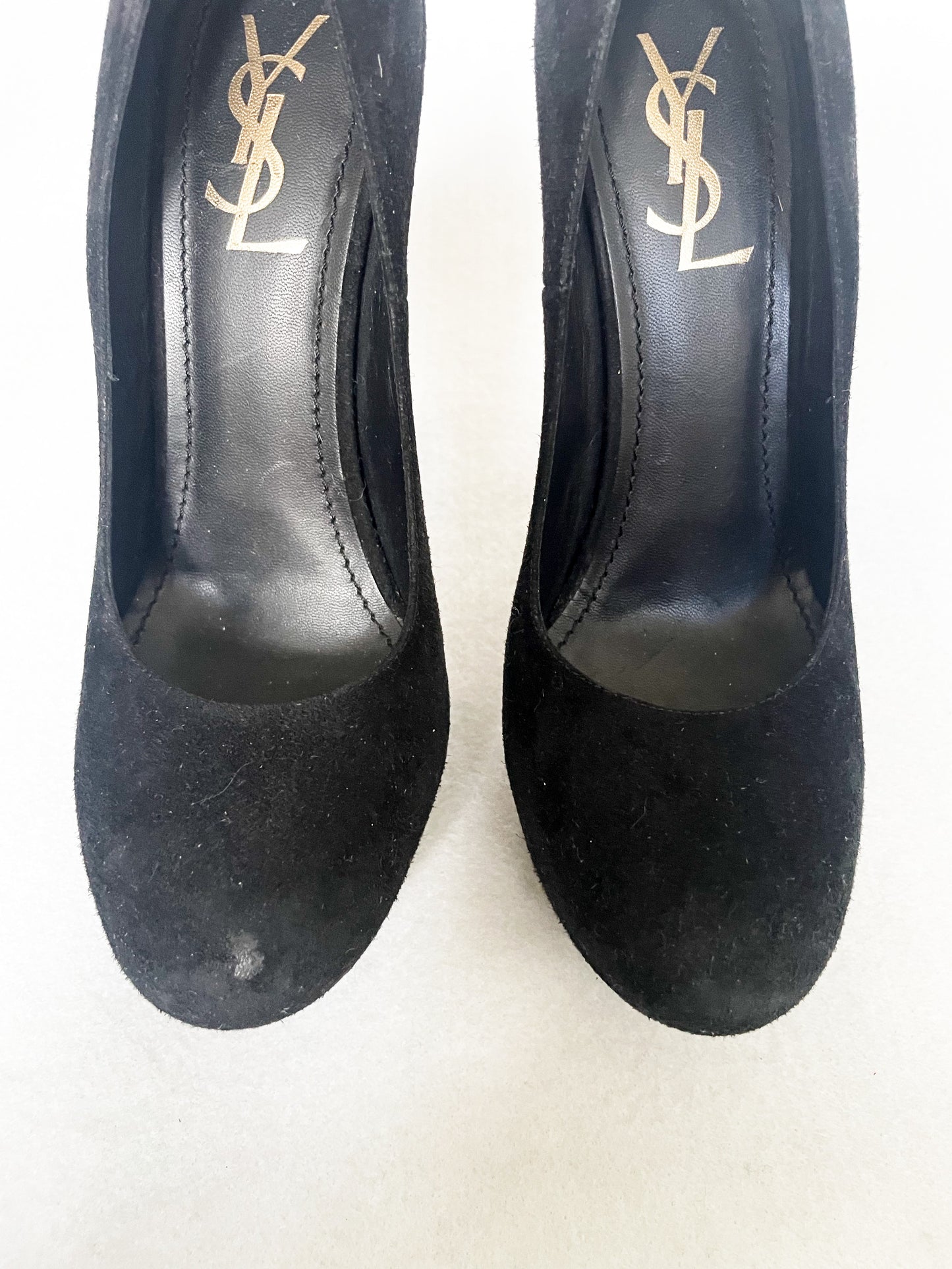 Yves Saint Laurent Suede Heels UK 5.5 image 2