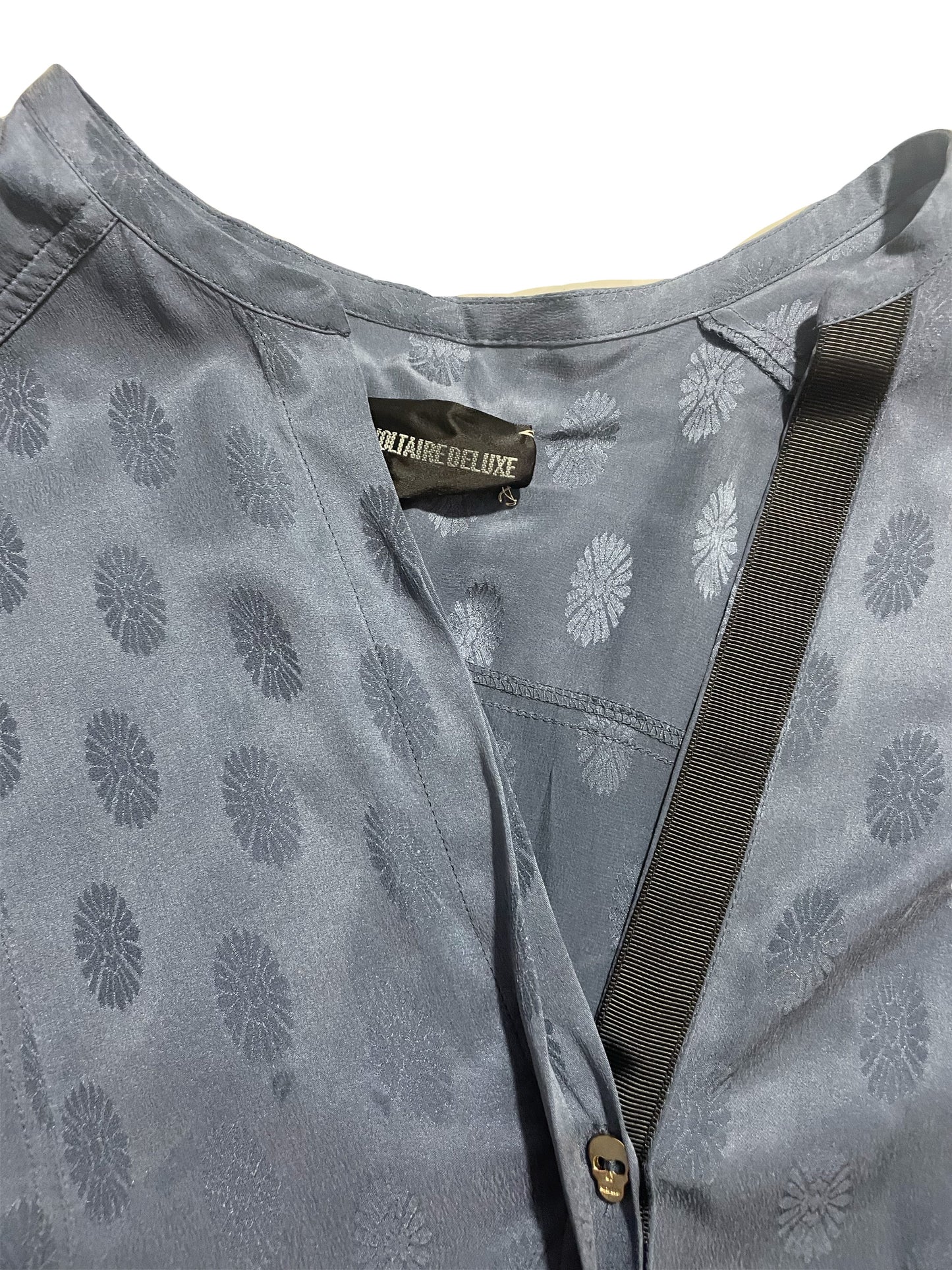 Zadig & Voltaire Blue Silk Dress S image 2
