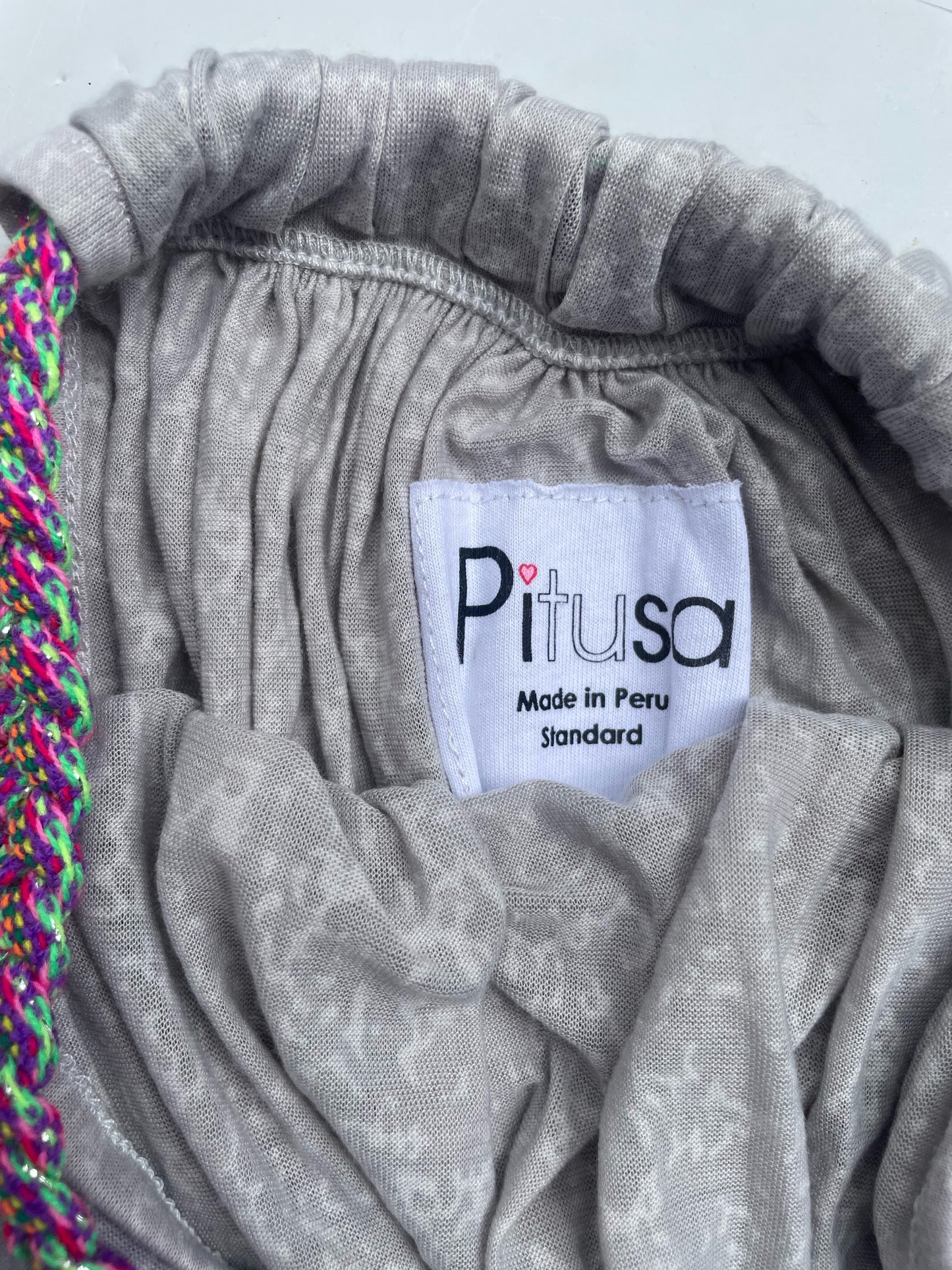 Petusa Grey Cotton Maxi Dress M image 1
