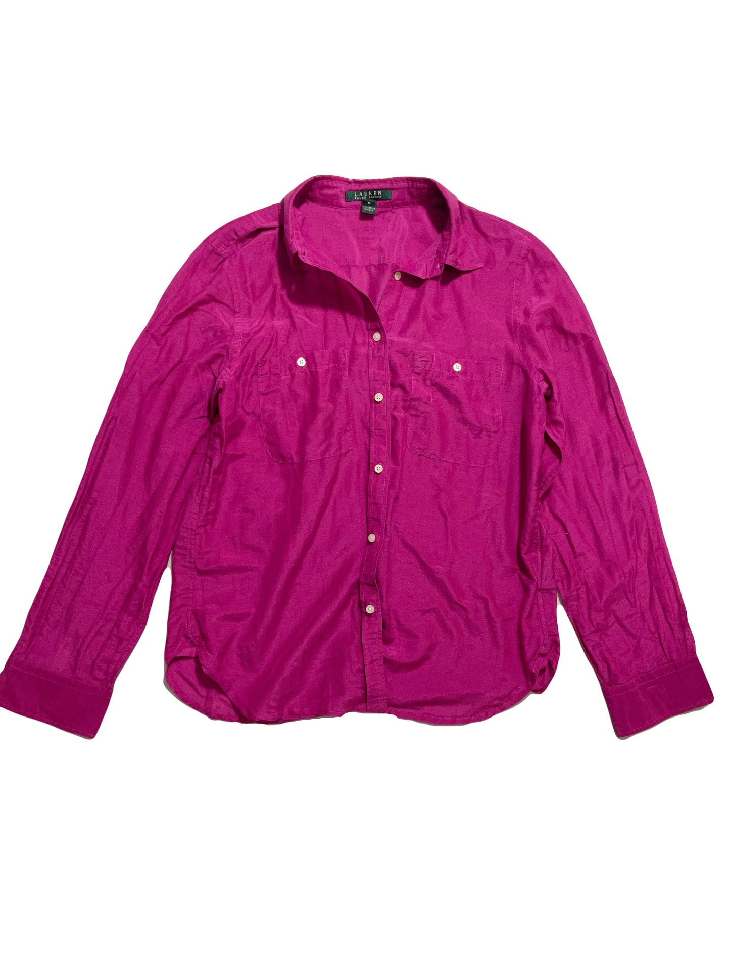 Polo by Ralph Lauren Silk Blend Shirt M image 0