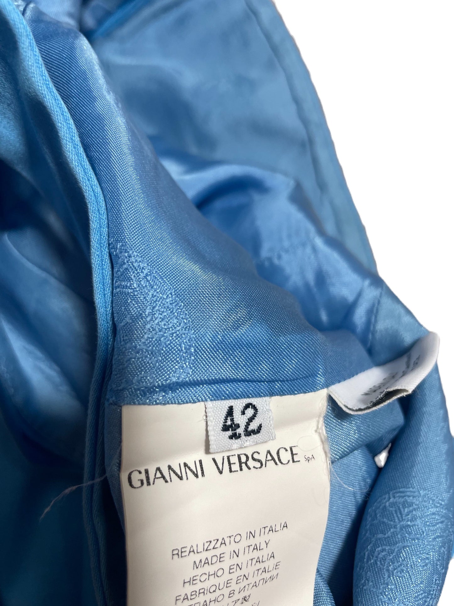 Versace One Shoulder Dress UK 8 image 4