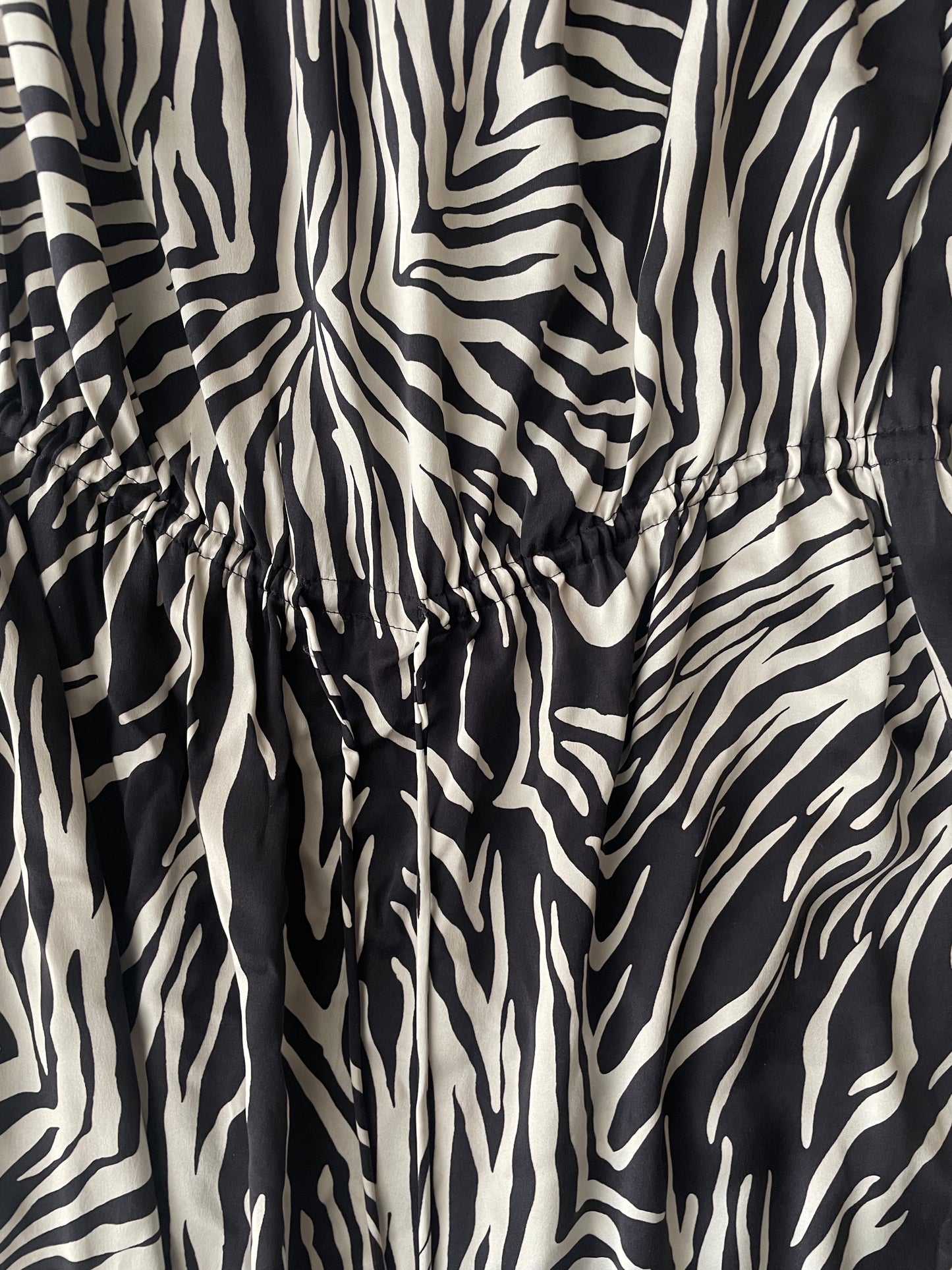 Marie France Van Damme Cover up Silk Dress M image 3