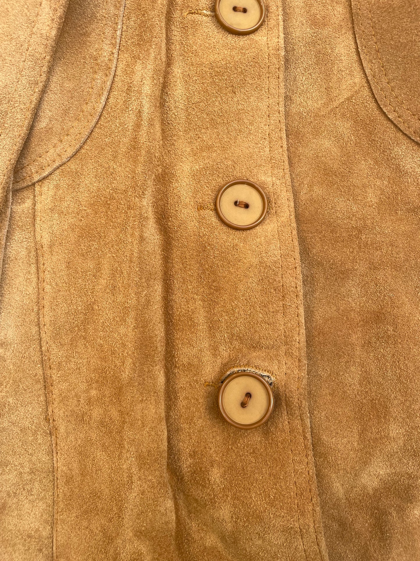 Vintage Suede Coat Dress XS/S image 6