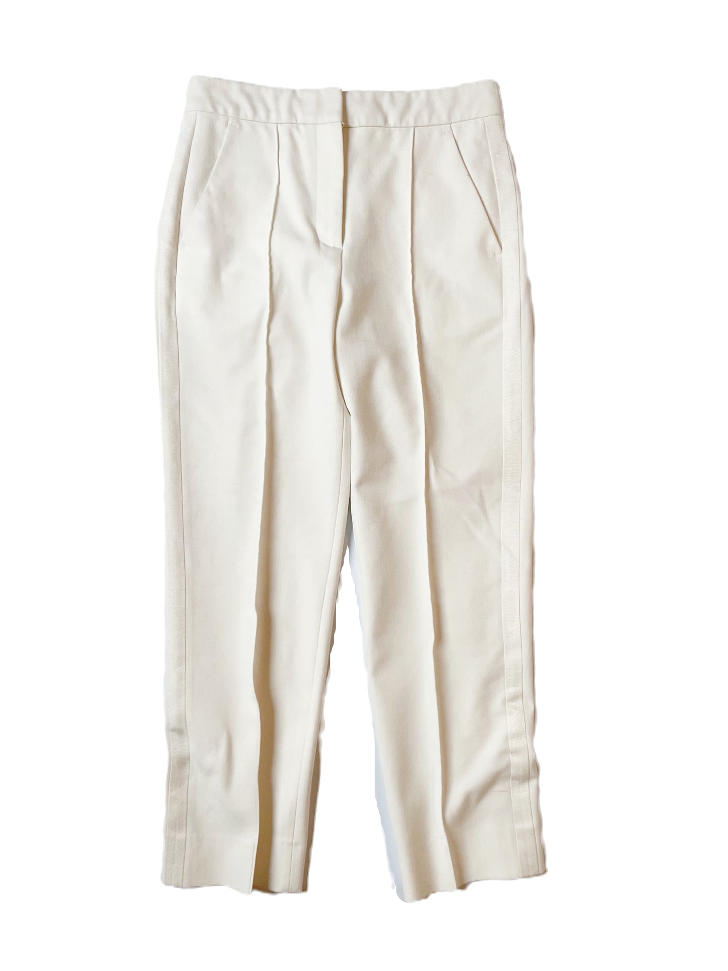 Me+Em Off-White Tailored Trousers UK 6 image 0