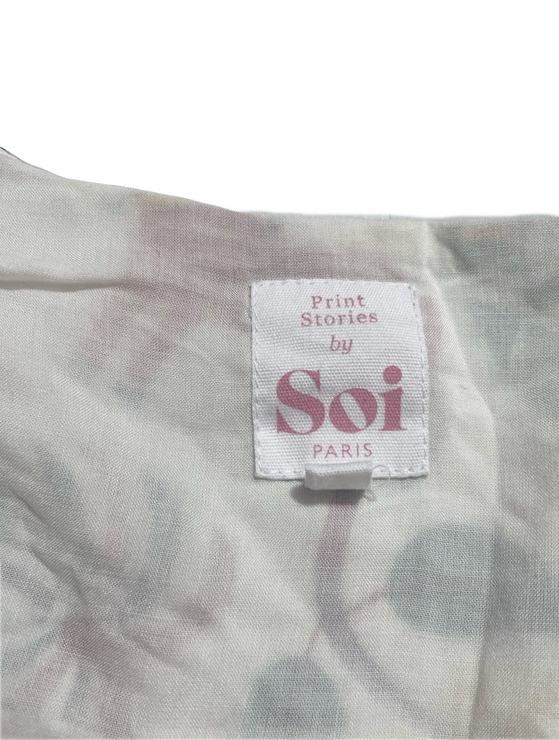 Soi Paris Print Dress UK 10 image 3