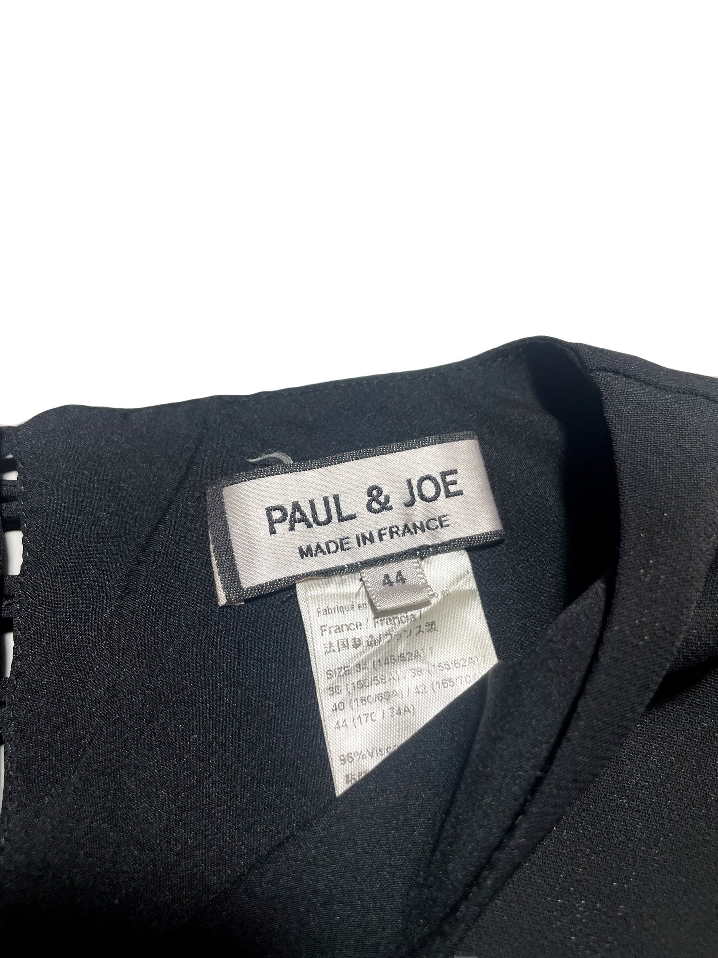 Paul & Joe Black Cocktail Dress UK 16 image 2