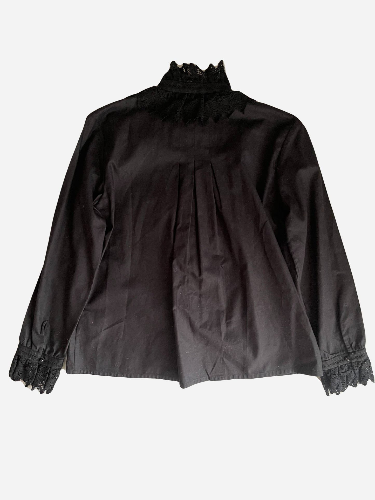 Vilshenko Lace Trimmed Shirt UK 10 image 3
