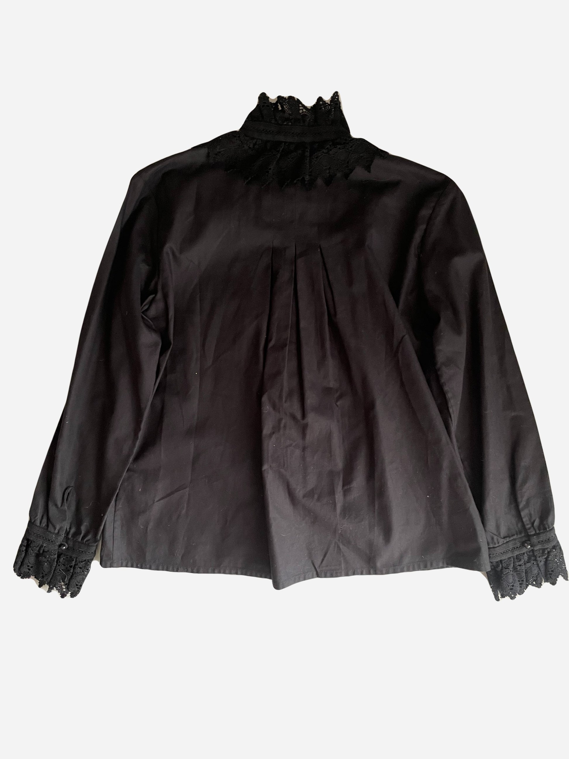 Vilshenko Lace Trimmed Shirt UK 10 image 3