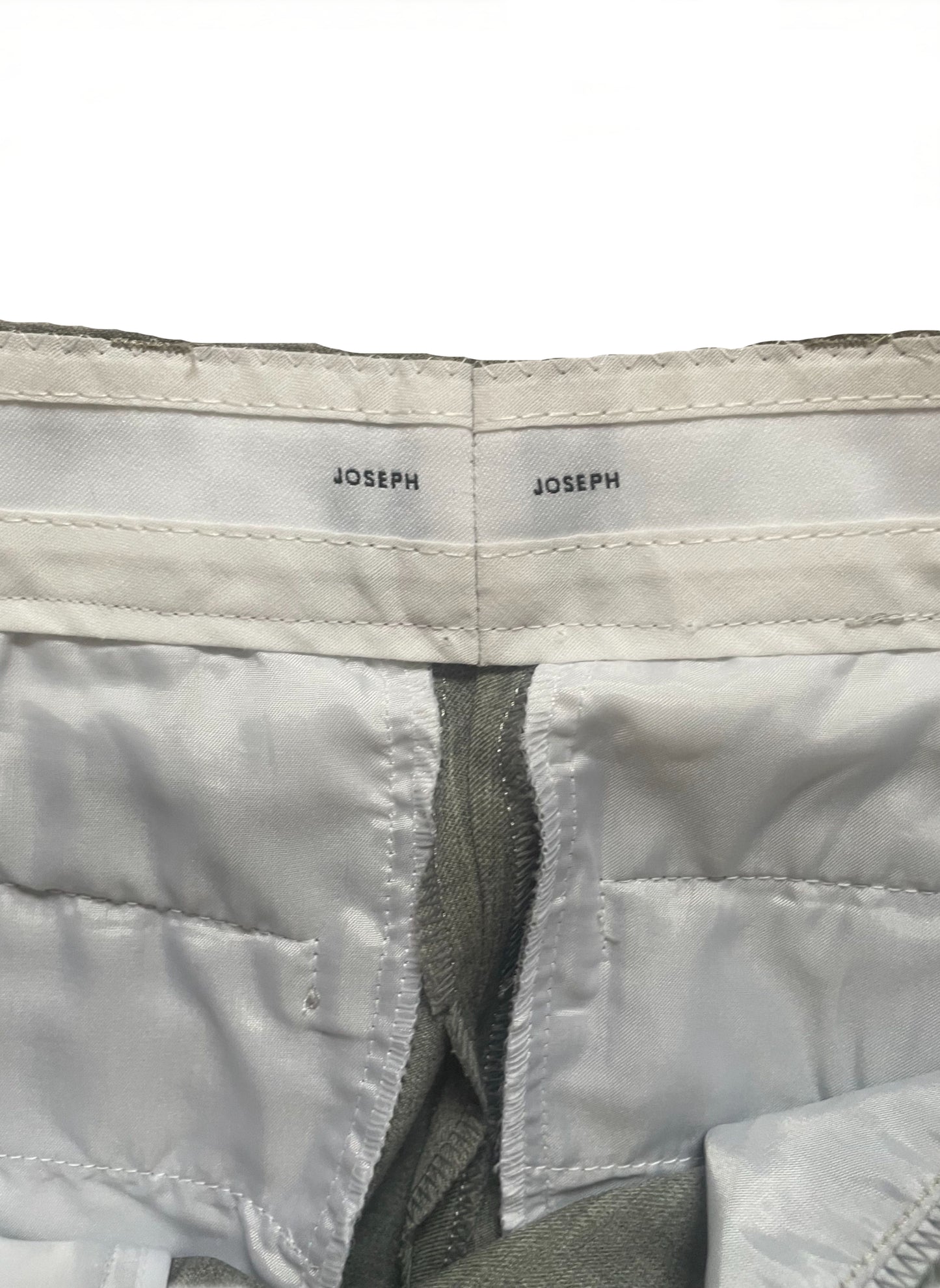 Joseph Grey Wool Tailored Trousers UK 6 image 2
