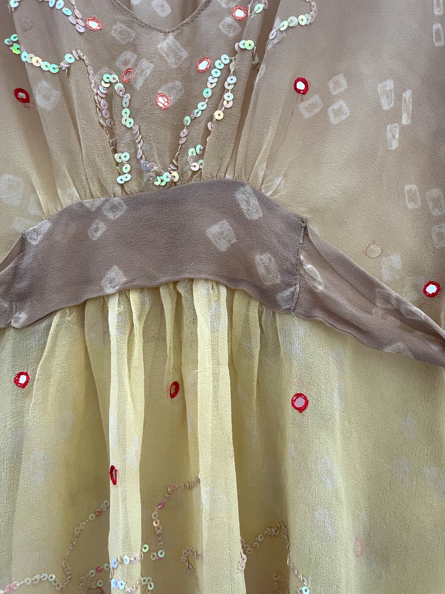 All Saints Embellished Mirror Kaftan UK 6 image 2