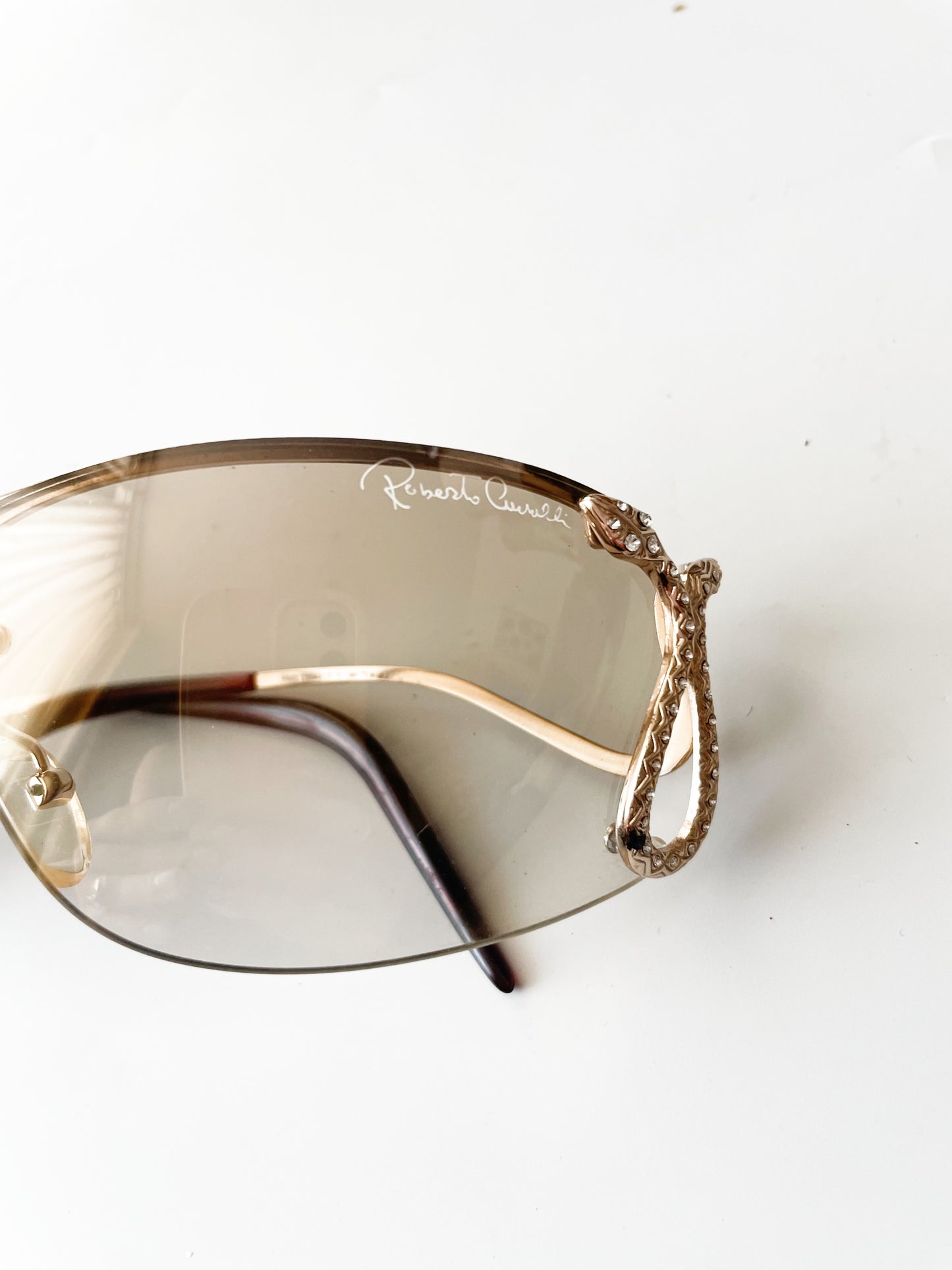 Roberto Cavalli Gold Sunglasses image 2