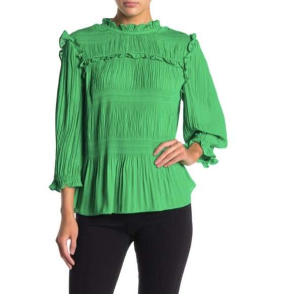 Ted Baker Pleated Blouse M image 1