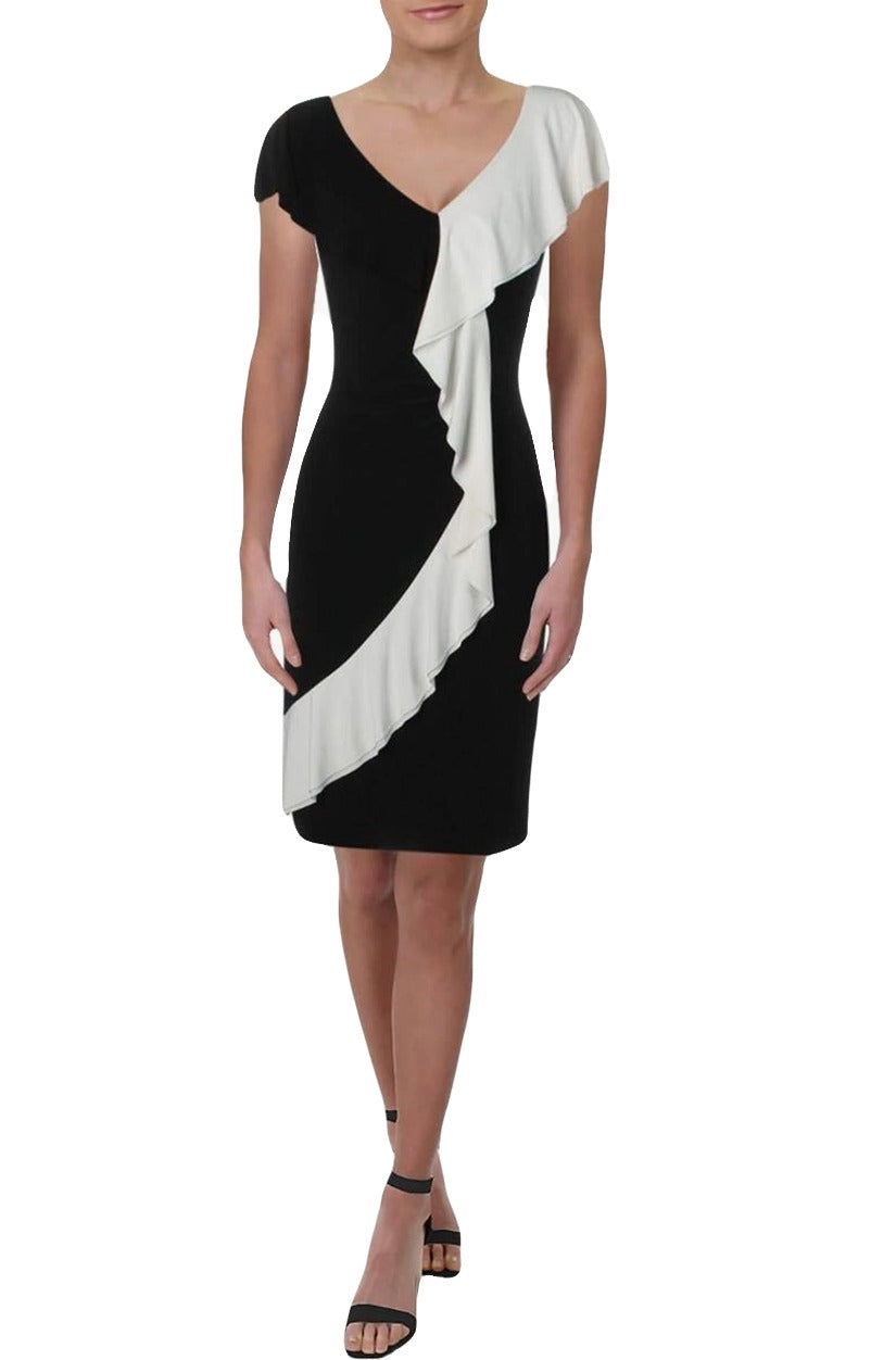 Lauren by Ralph Lauren Ruffle Dress UK 12 image 0