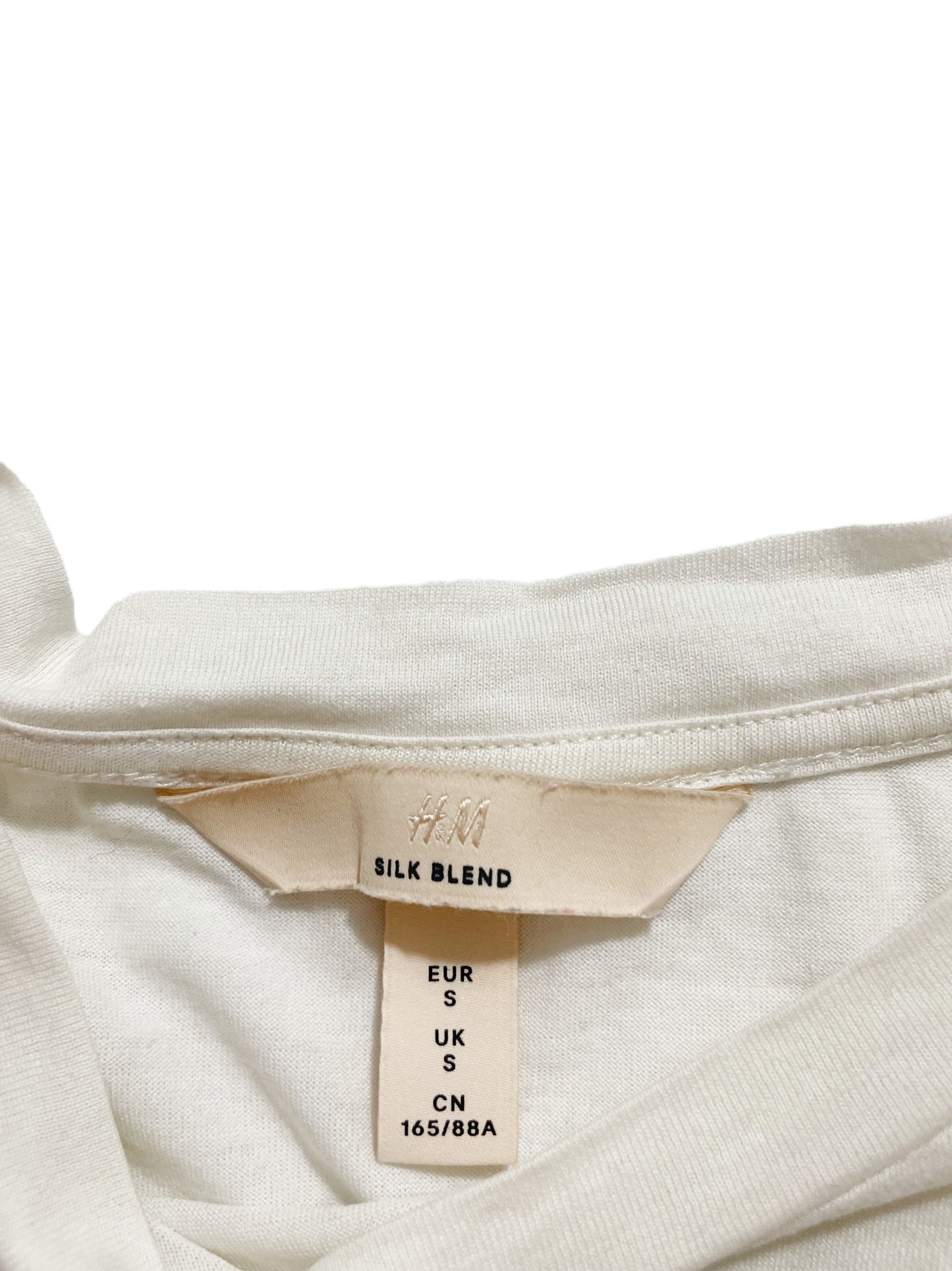 H&M Silk Blend T-Shirt S image 3