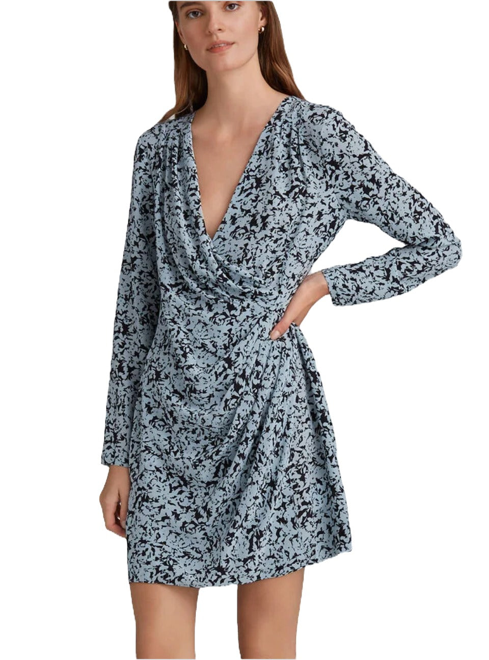 New With Tags Club Monaco Side Drape Mini Dress UK 6 image 0