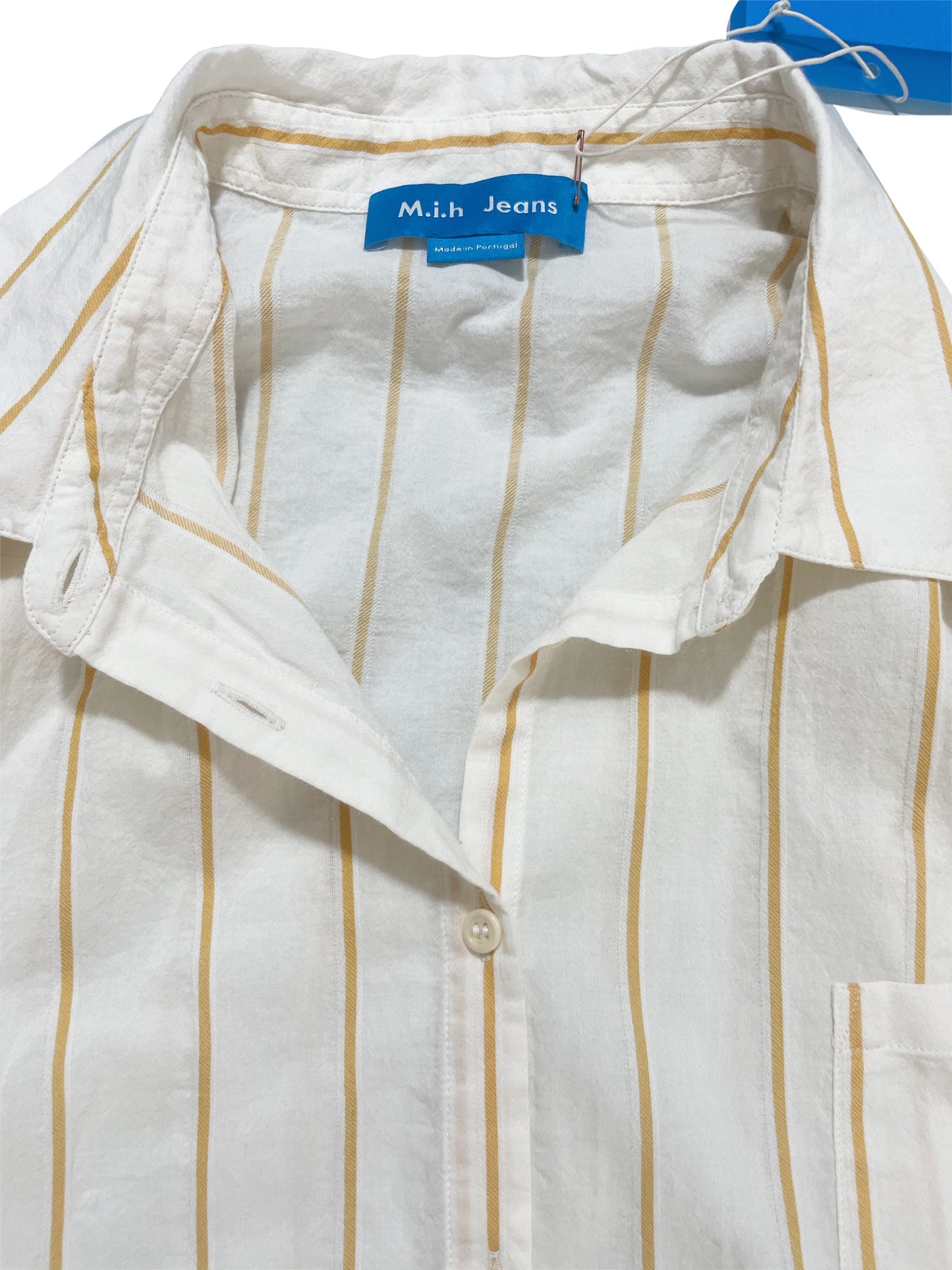 New With Tags MIH Jeans Stripe Shirt S image 2