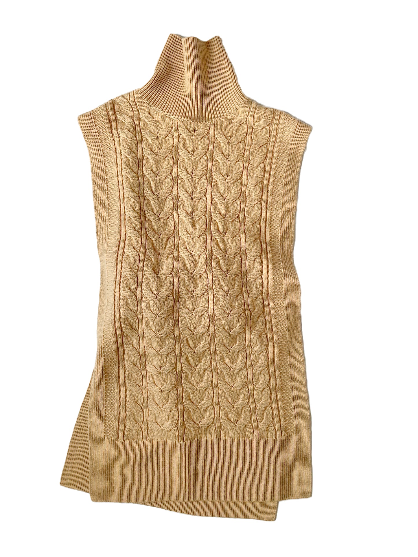 COS Sleeveless Beige Knit M image 2