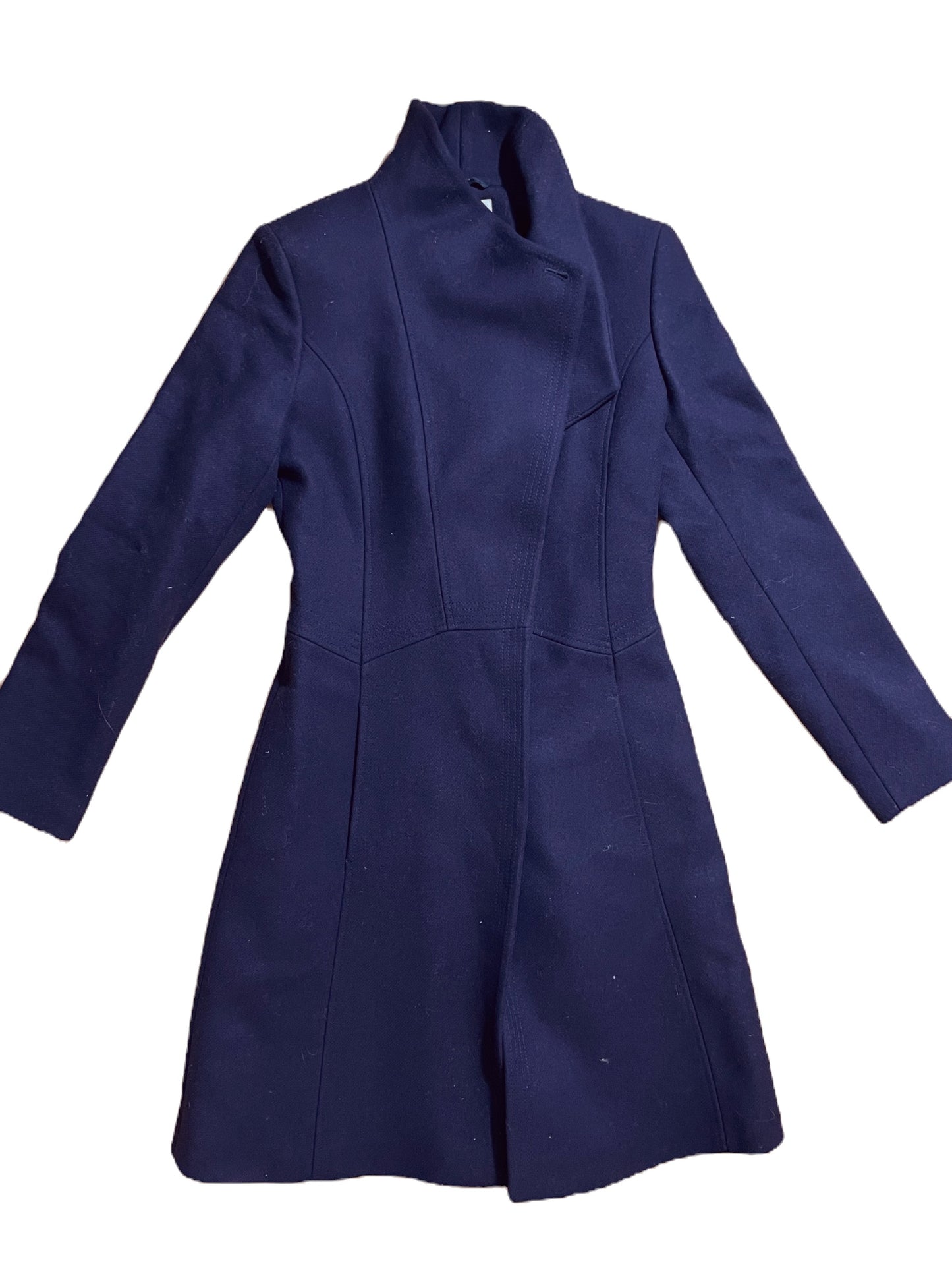 Reiss Wool Navy Coat XS image 0
