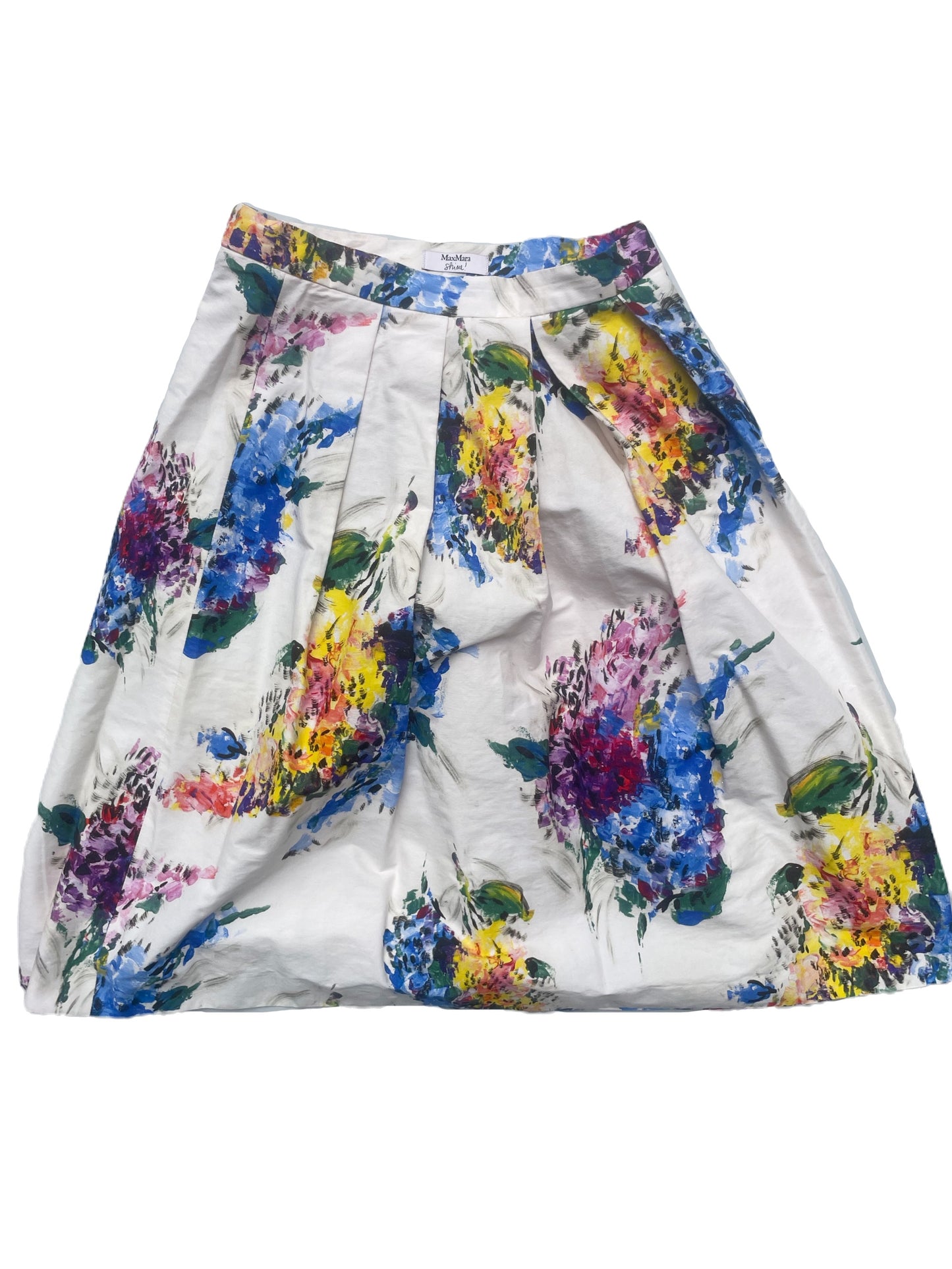 Maxmara Floral Skirt UK 6 image 0