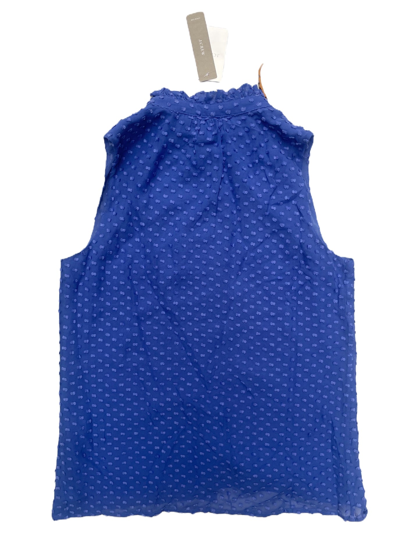 New With Tags J.Crew Blue Dobby Blouse XXS image 1