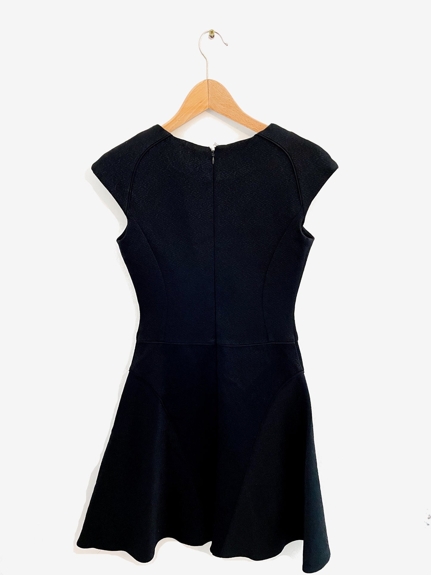 Reiss Flare Jacquard Dress UK 6 image 2