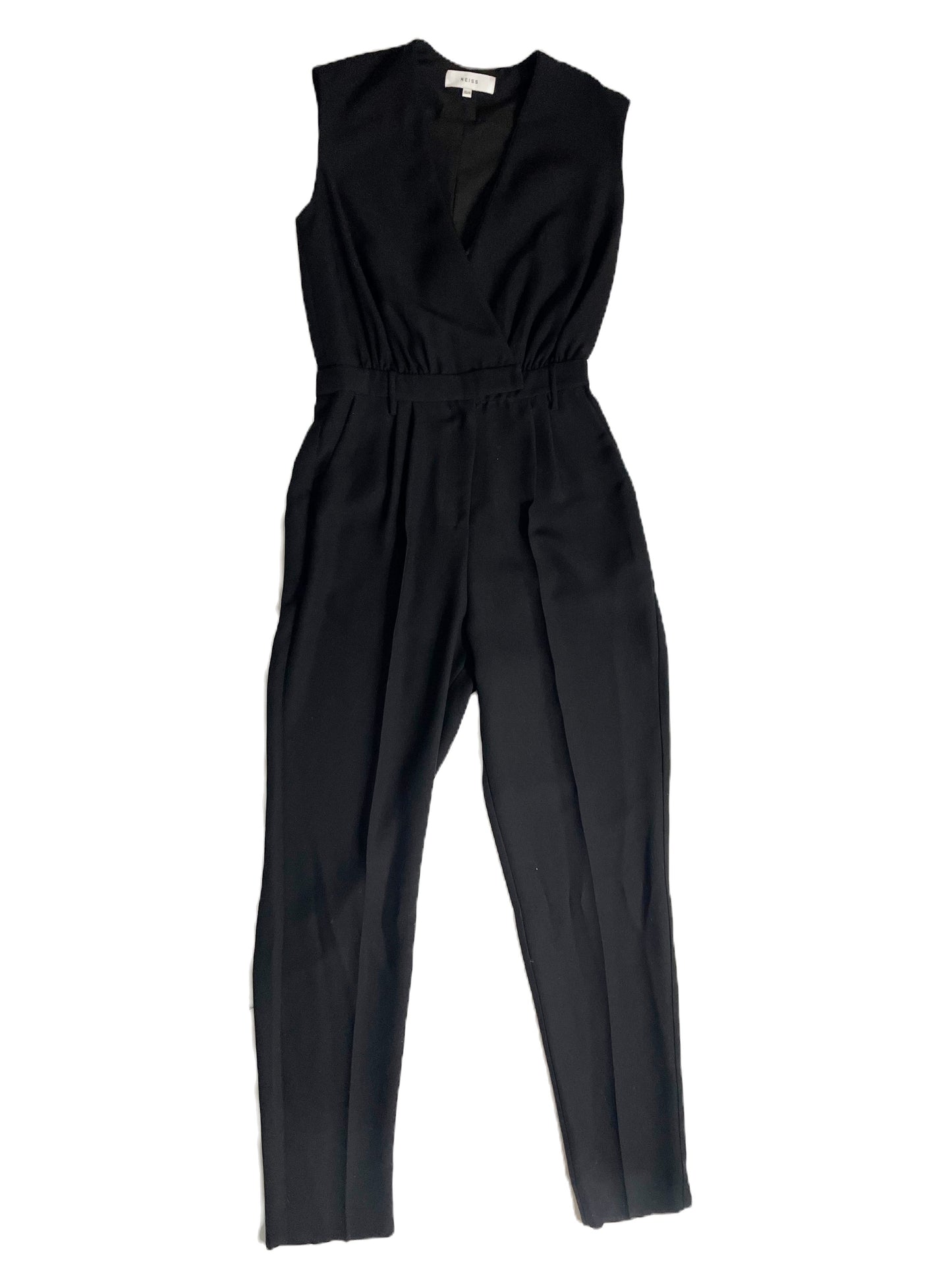 Reiss Black Jumpsuit UK 8 image 0