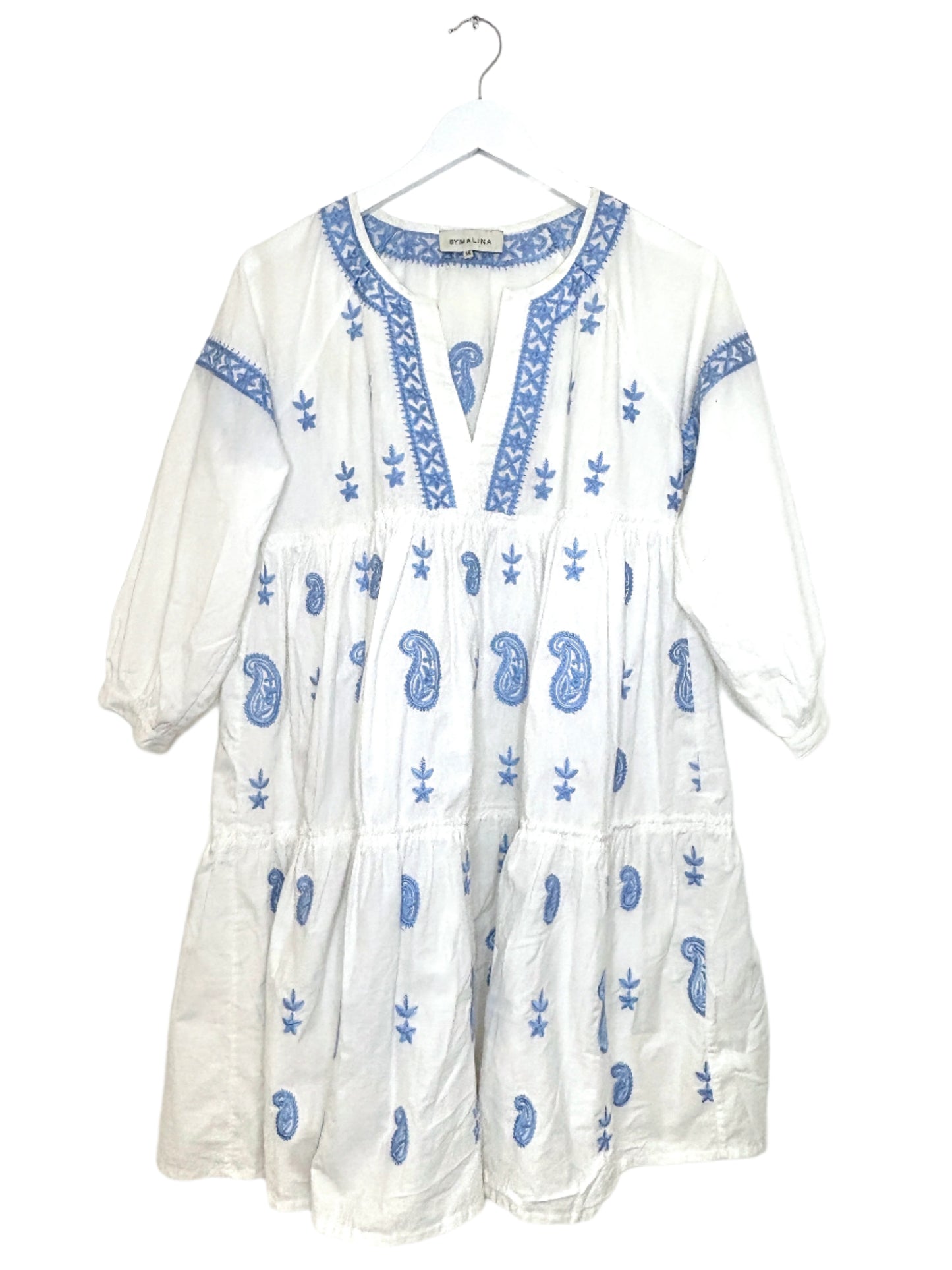 By Malina Cotton Broderie Dress