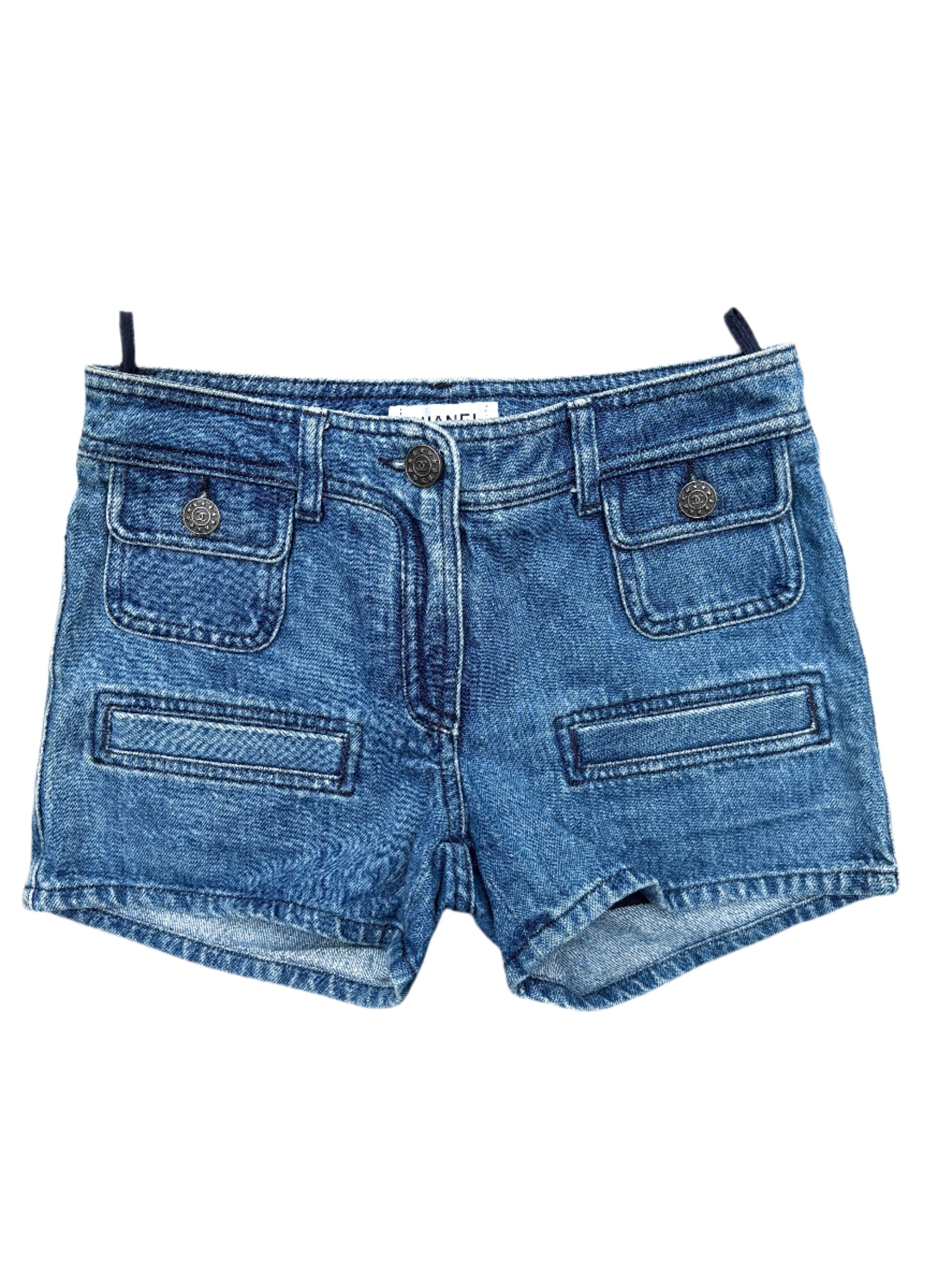 Chanel Denim Shorts