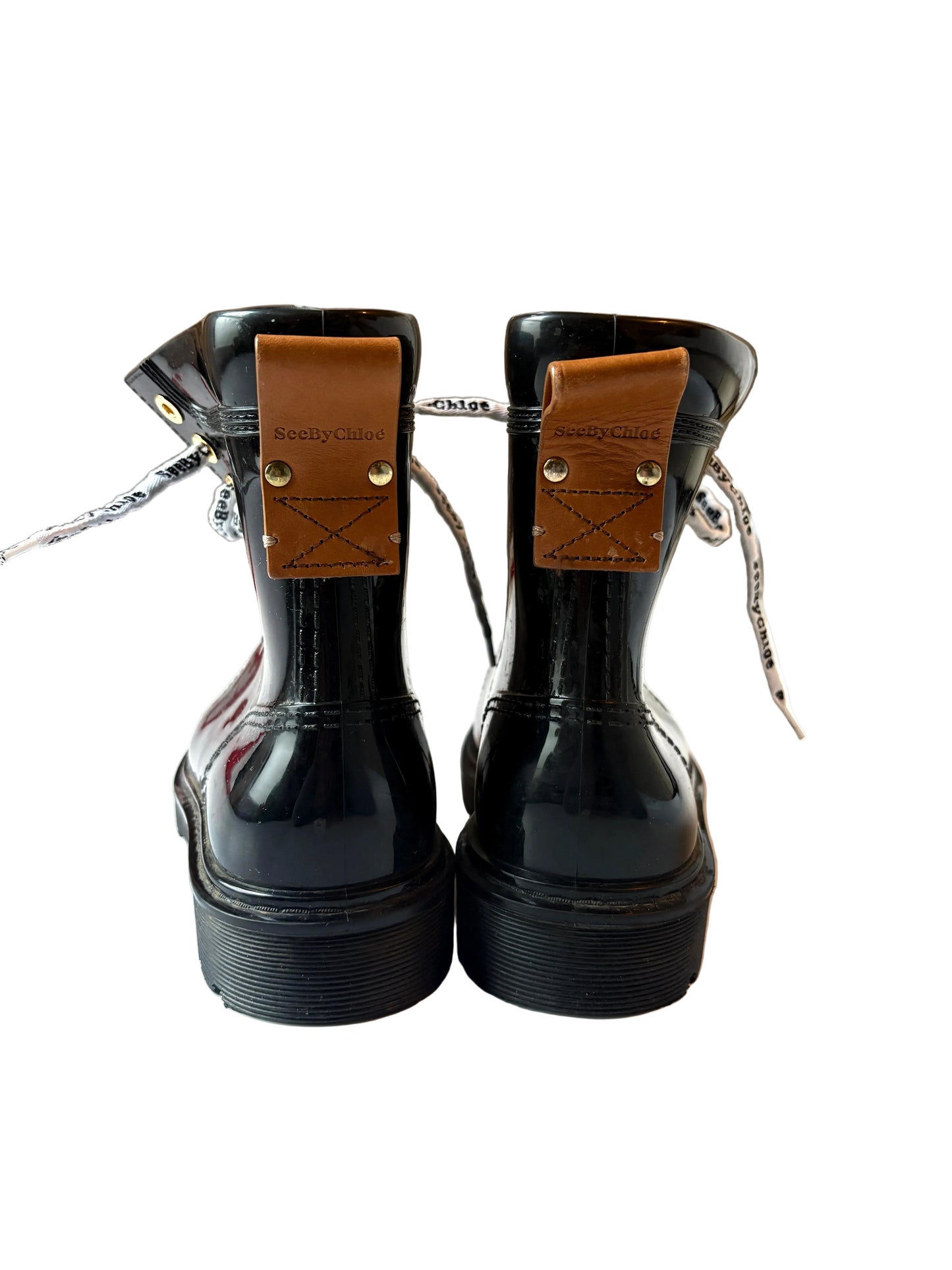 See by Chloe Lace-Up Boots UK 6