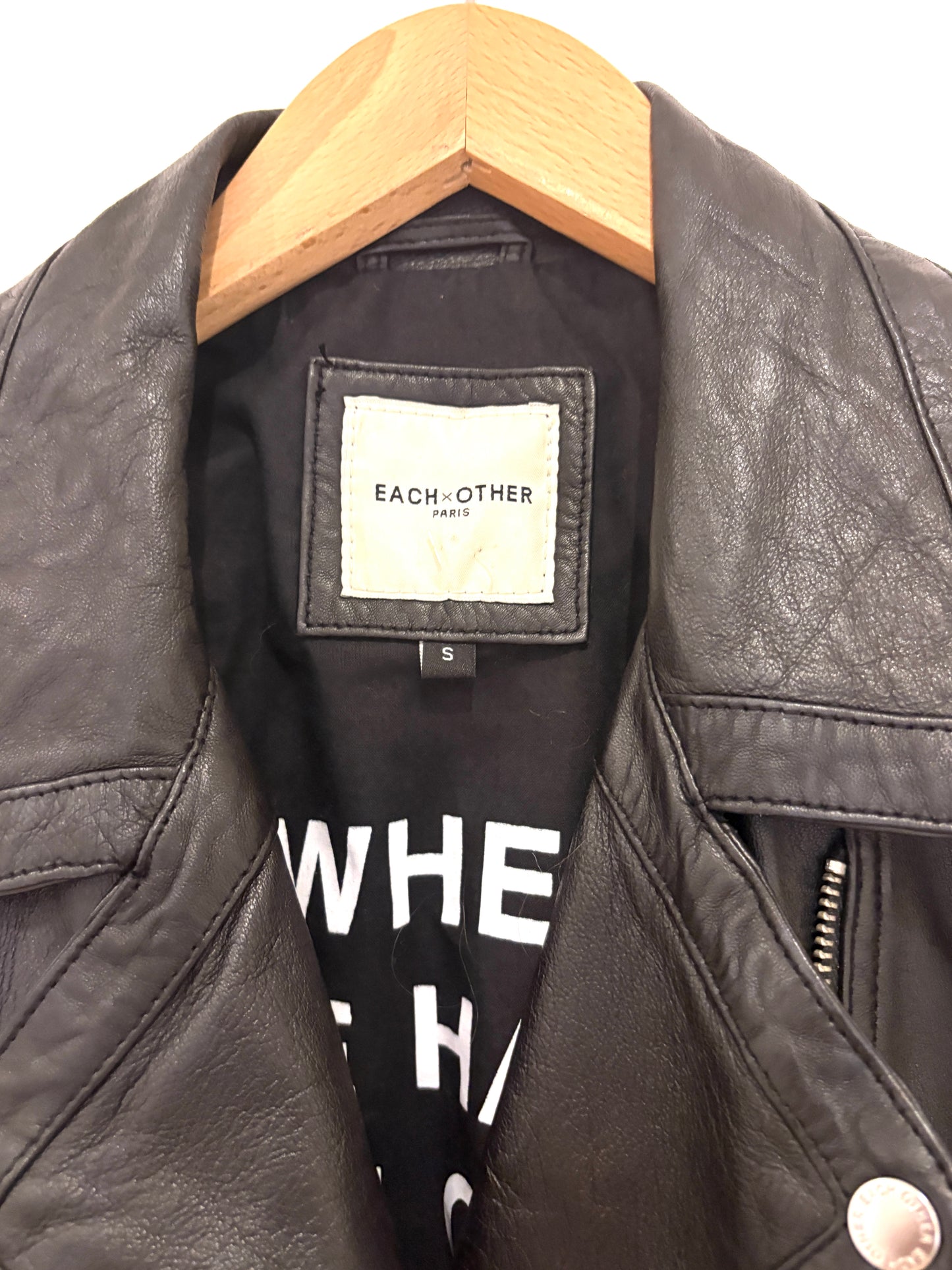 Each x Other Leather Jacket S
