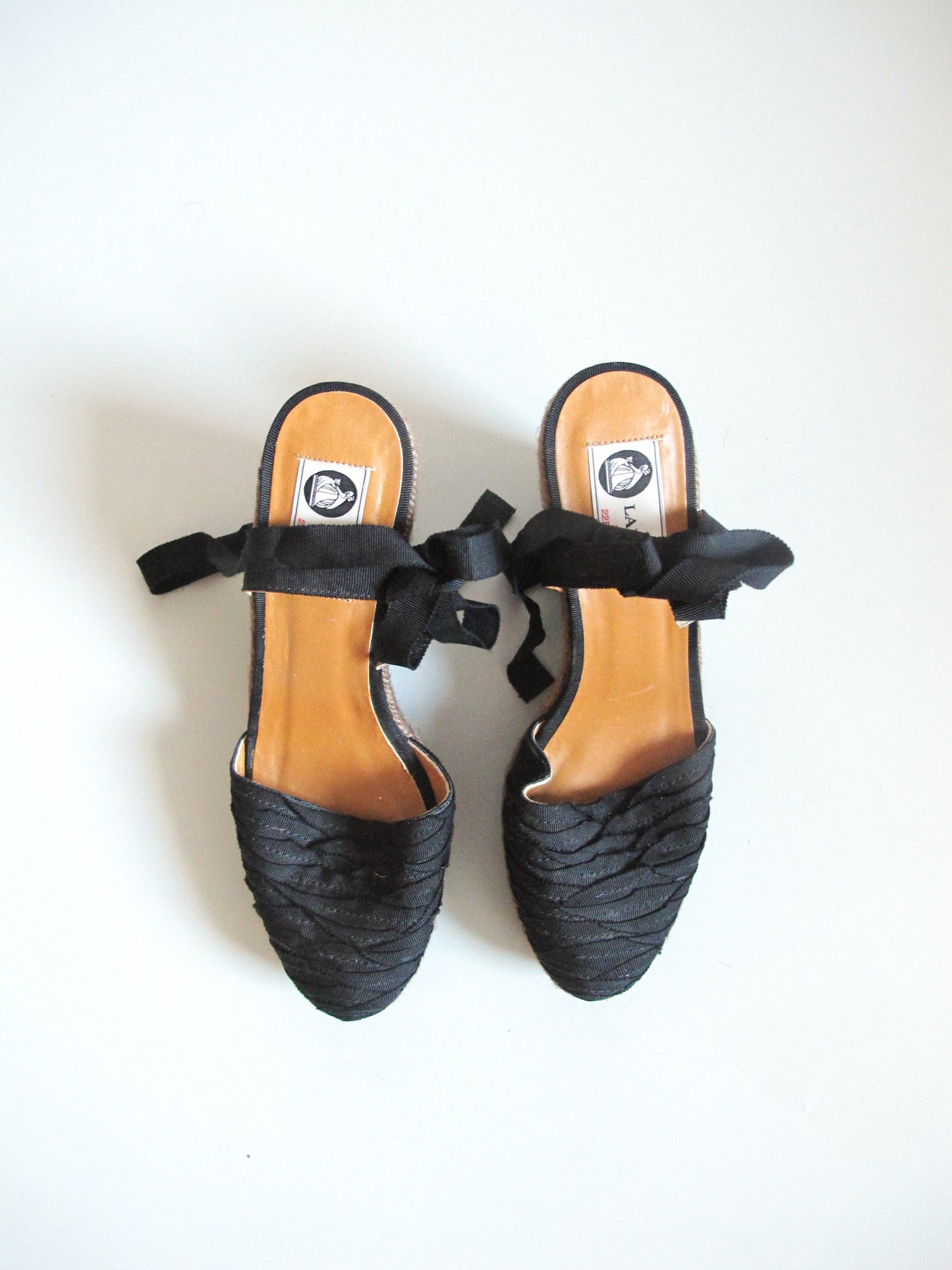 Lanvin Black Espadrilles UK 6