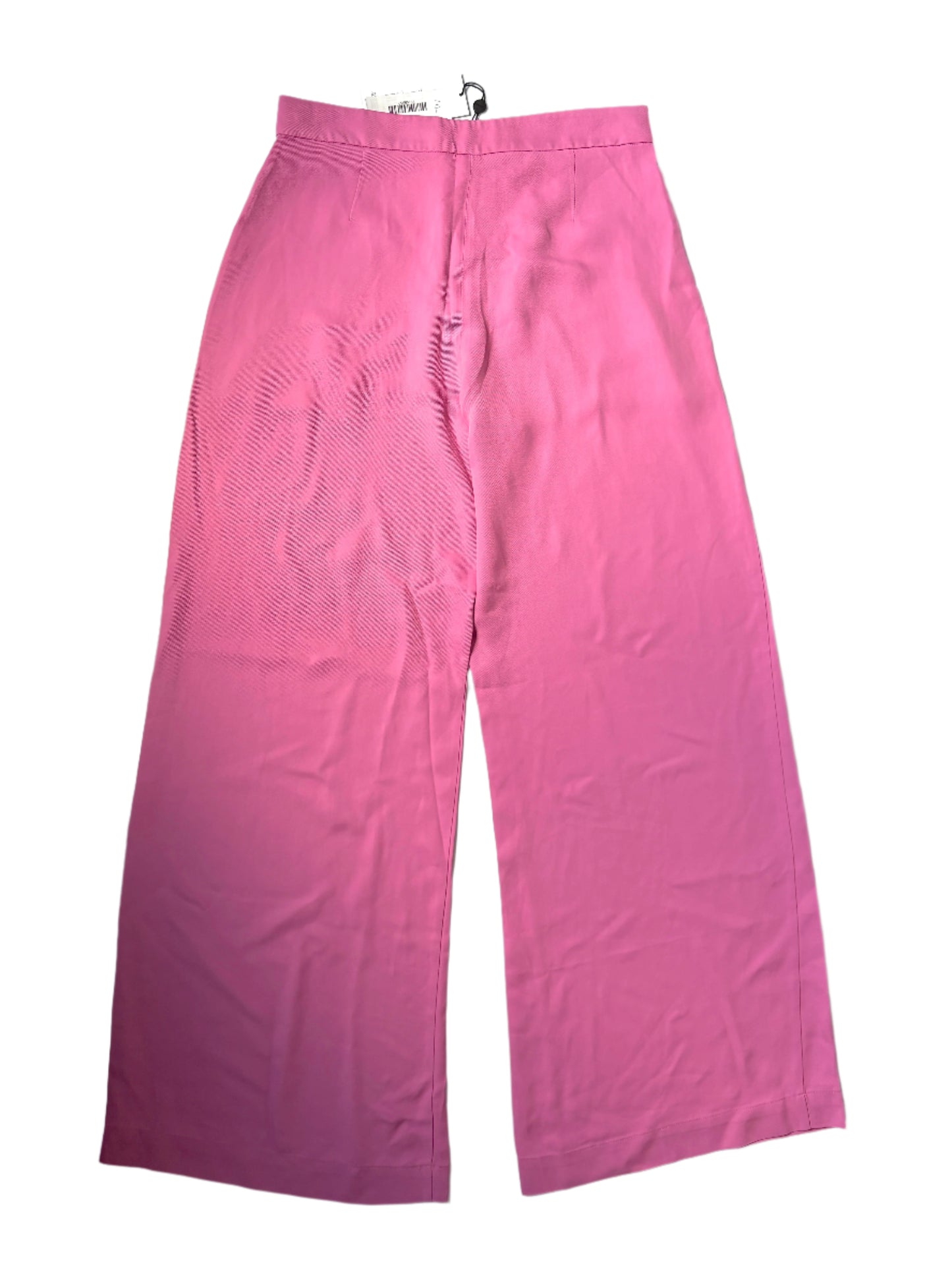 New With Tags Serena Bute Candy Pink Wide Leg Trousers UK 14