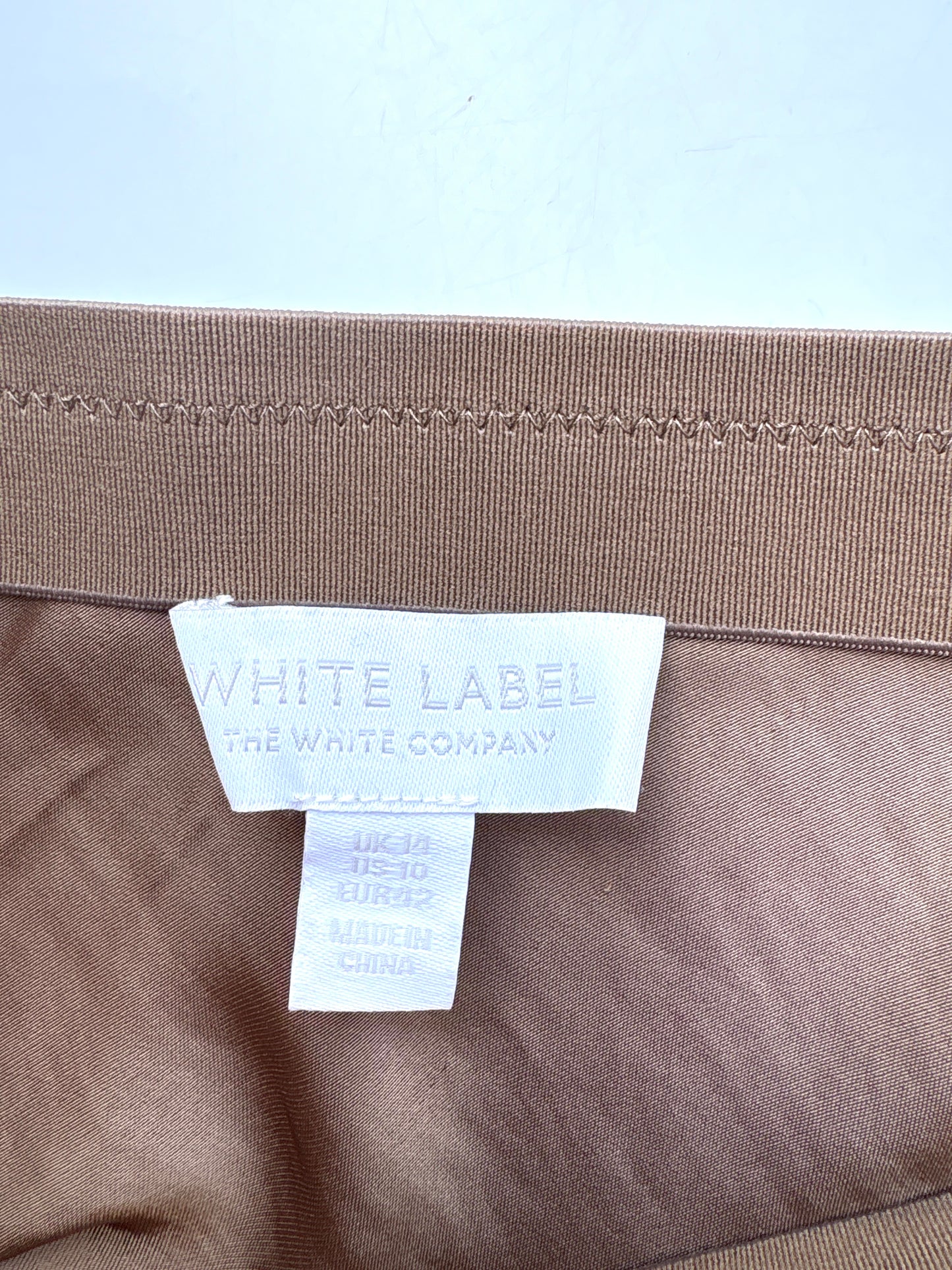 White Label White Company Silky Bias Skirt UK 14
